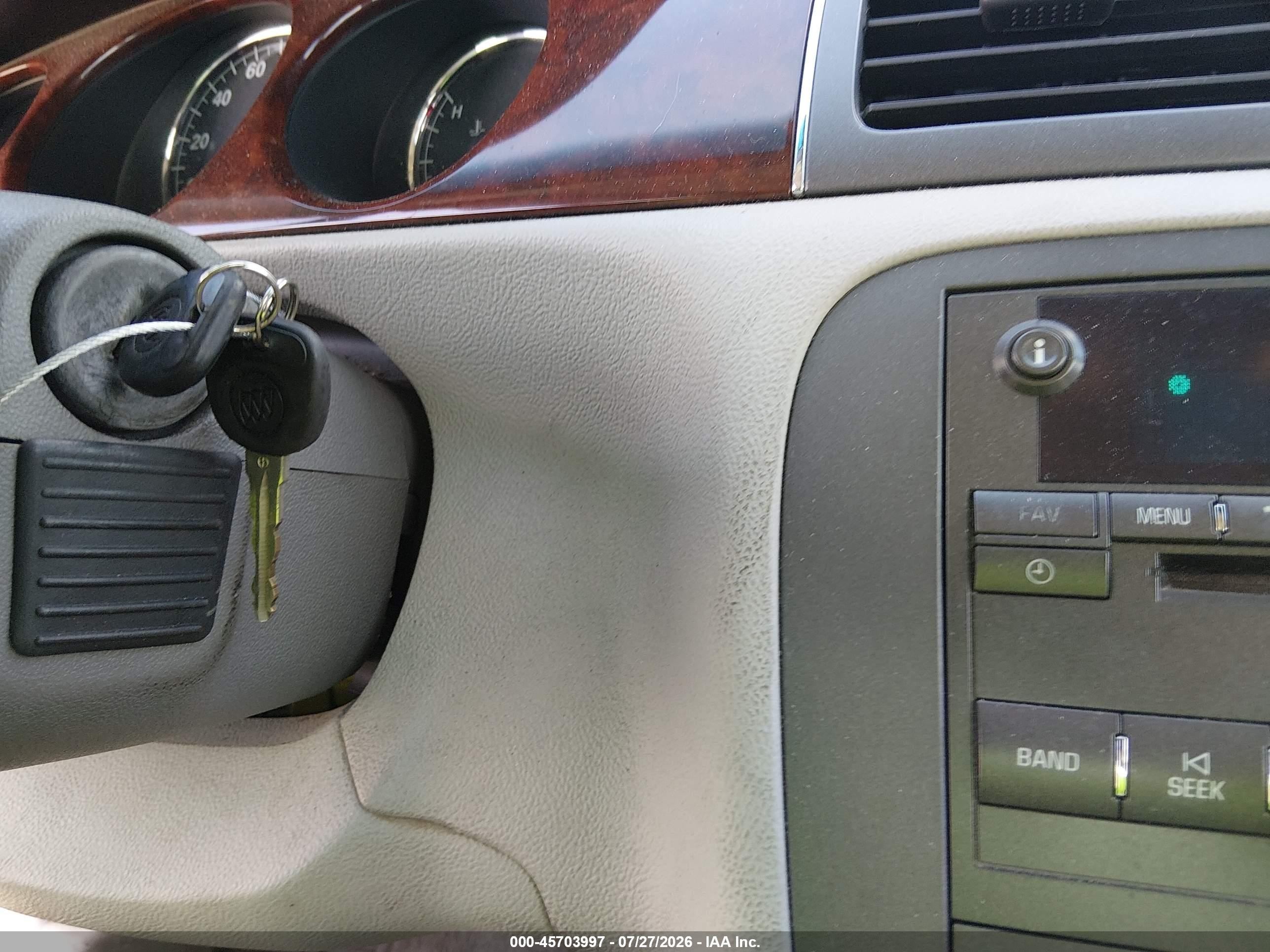 2008 Buick Lucerne Cxl Красный vin: 1G4HD57238U125683