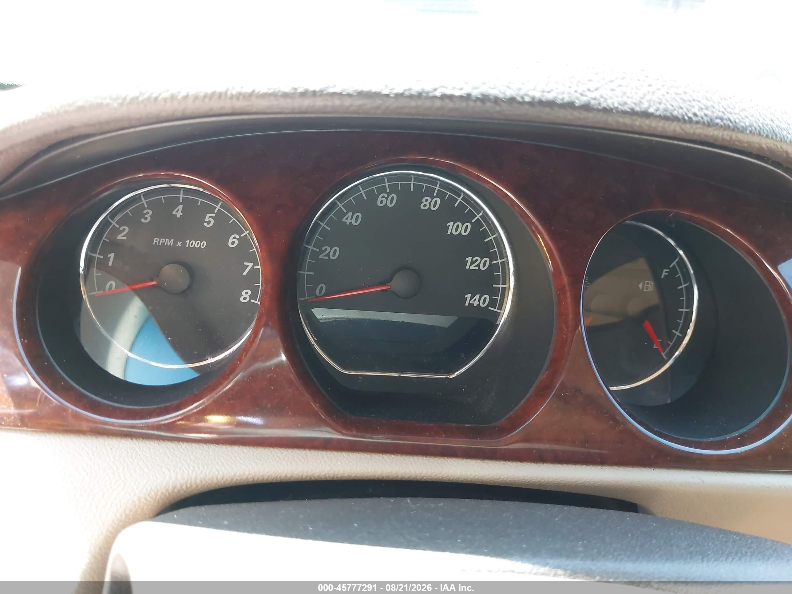 2008 Buick Lucerne Cxl Burgundy vin: 1G4HD57238U132391
