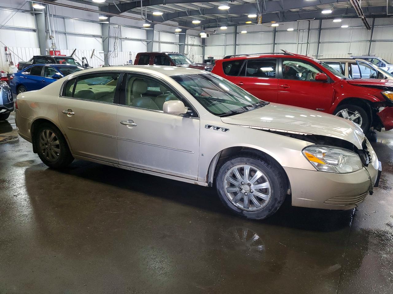 2008 Buick Lucerne Cxl Tan vin: 1G4HD57238U151247