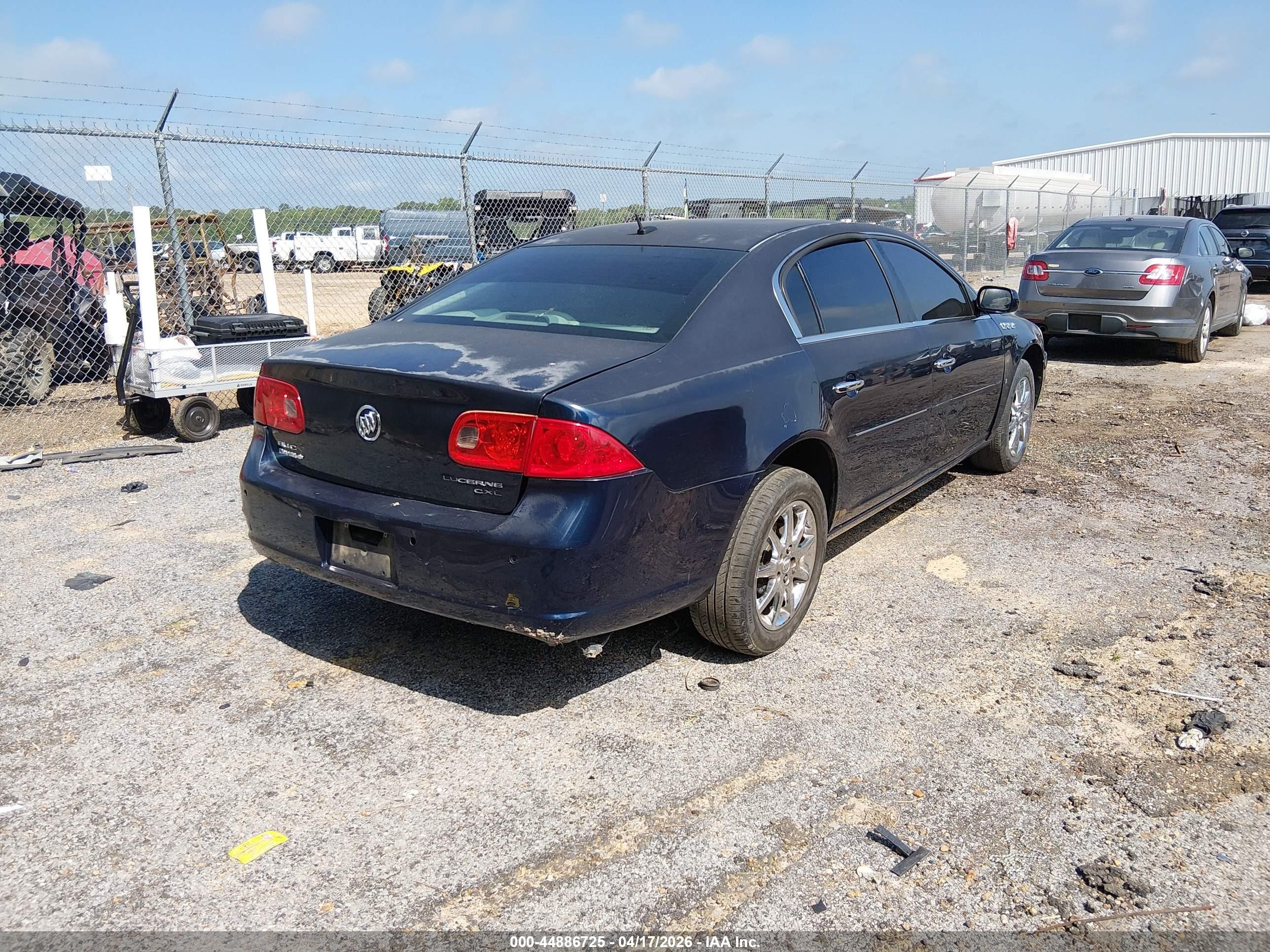 2008 Buick Lucerne Cxl Black vin: 1G4HD57238U193725