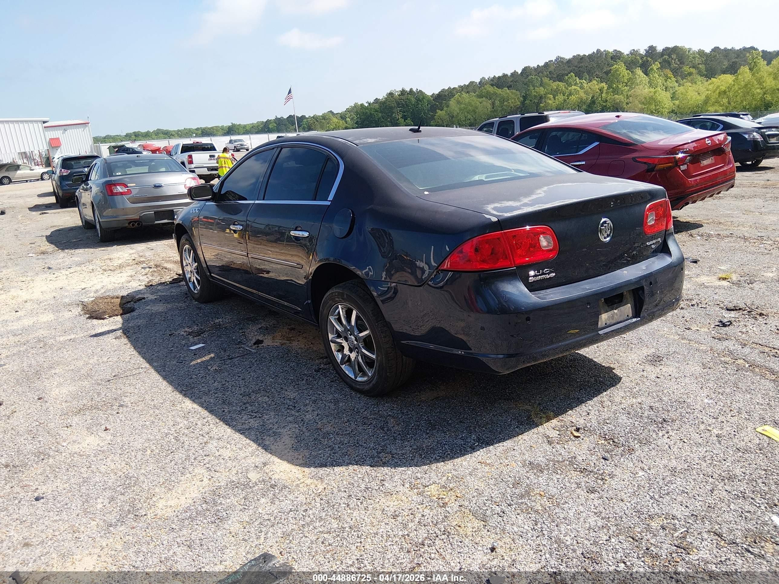 2008 Buick Lucerne Cxl Black vin: 1G4HD57238U193725