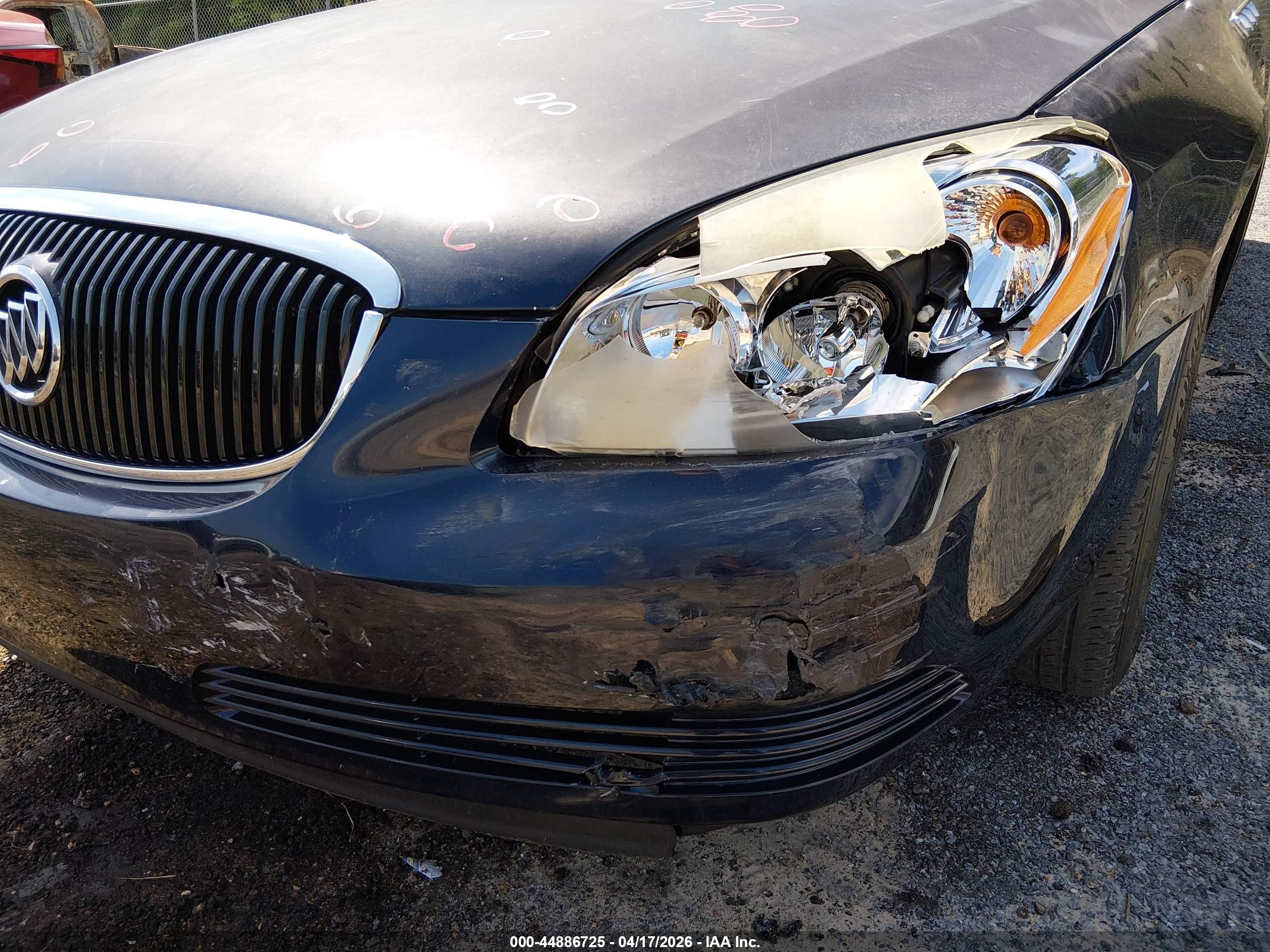 2008 Buick Lucerne Cxl Black vin: 1G4HD57238U193725