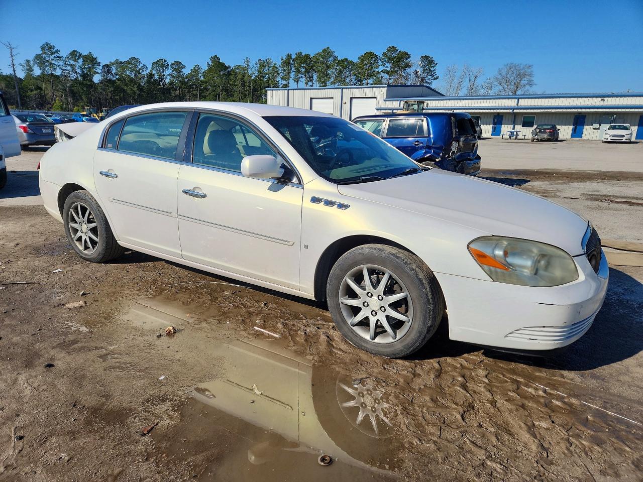 2006 Buick Lucerne Cxl White vin: 1G4HD57246U193181