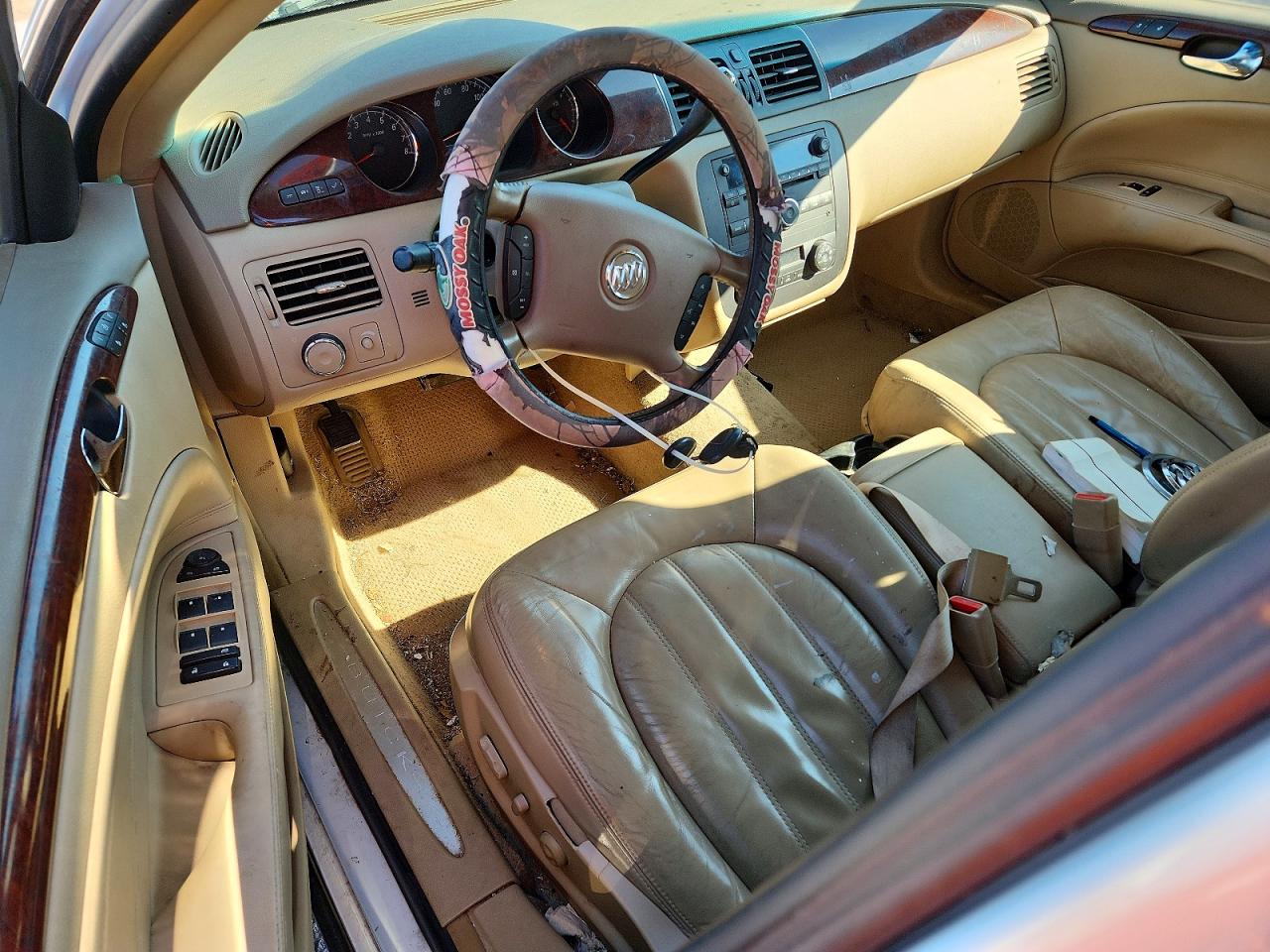 2006 Buick Lucerne Cxl White vin: 1G4HD57246U193181