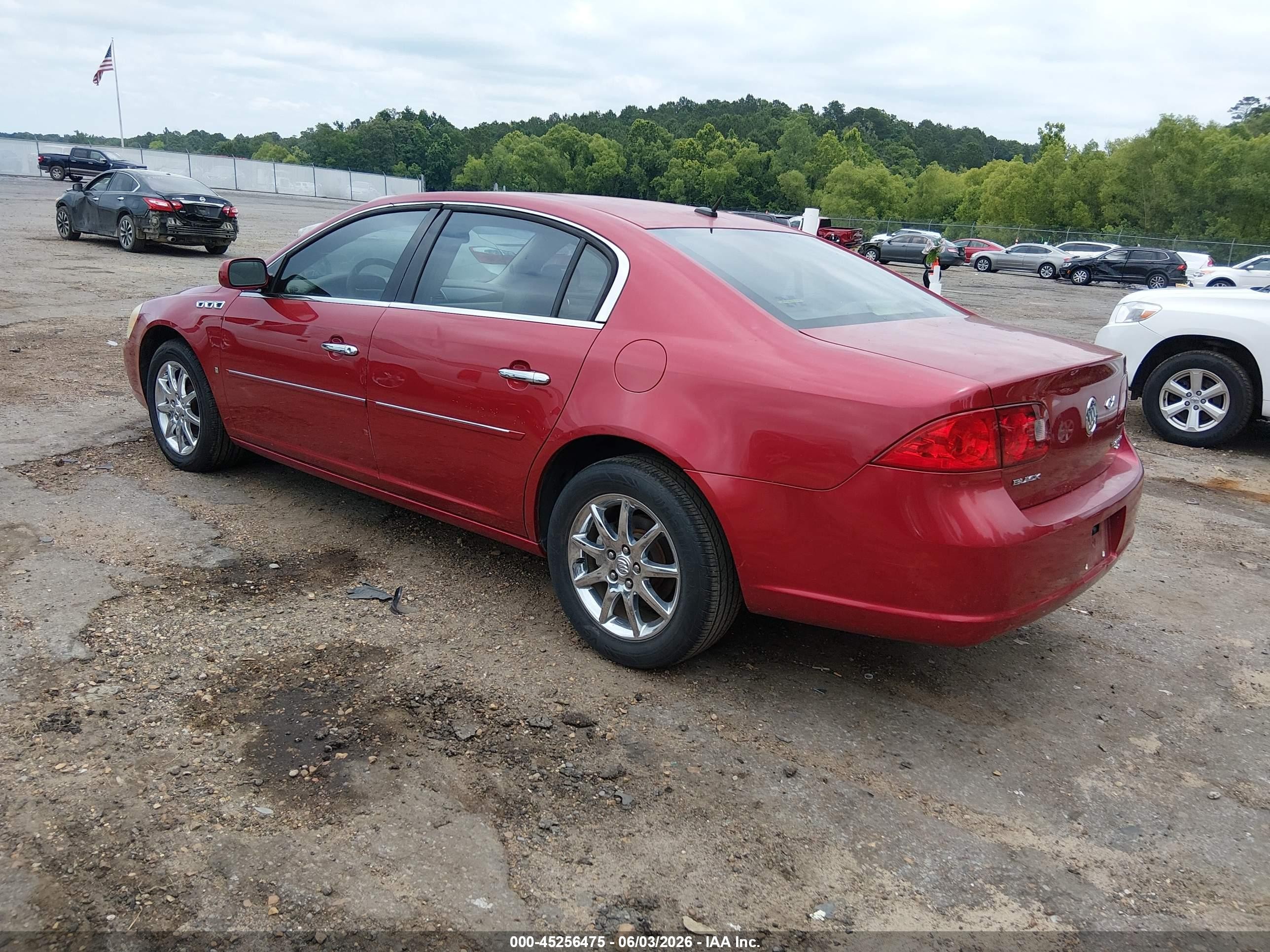 2006 Buick Lucerne Cxl Red vin: 1G4HD57246U239933