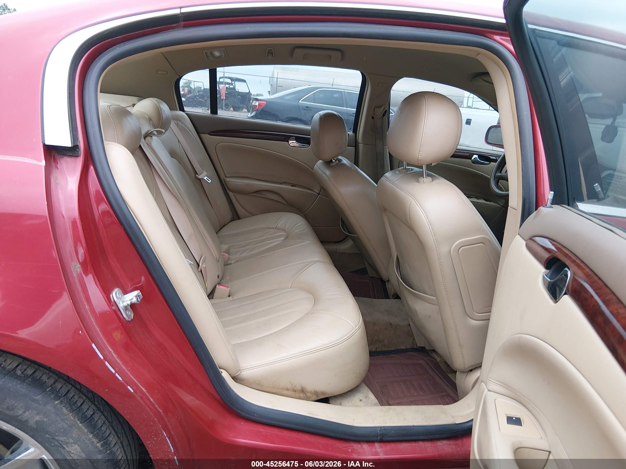 2006 Buick Lucerne Cxl Red vin: 1G4HD57246U239933
