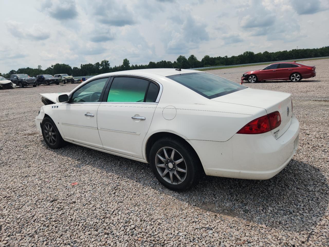 2007 Buick Lucerne Cx White vin: 1G4HD57247U140417