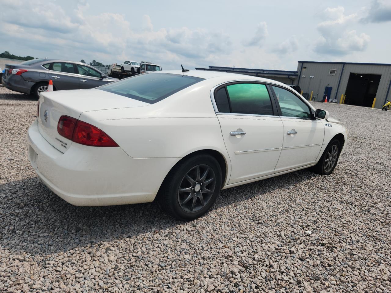 2007 Buick Lucerne Cx White vin: 1G4HD57247U140417