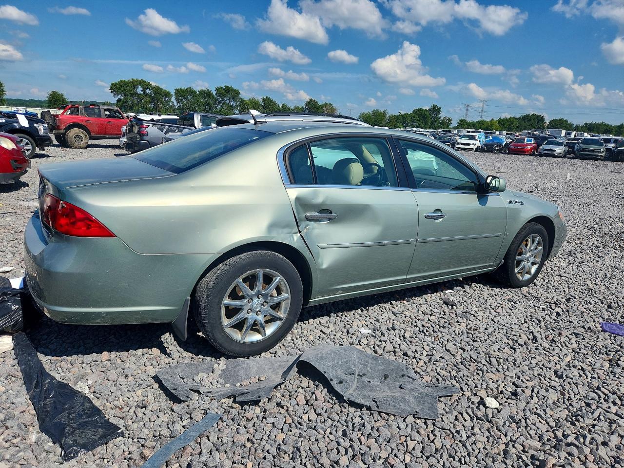 2007 Buick Lucerne Cxl Gray vin: 1G4HD57247U150719