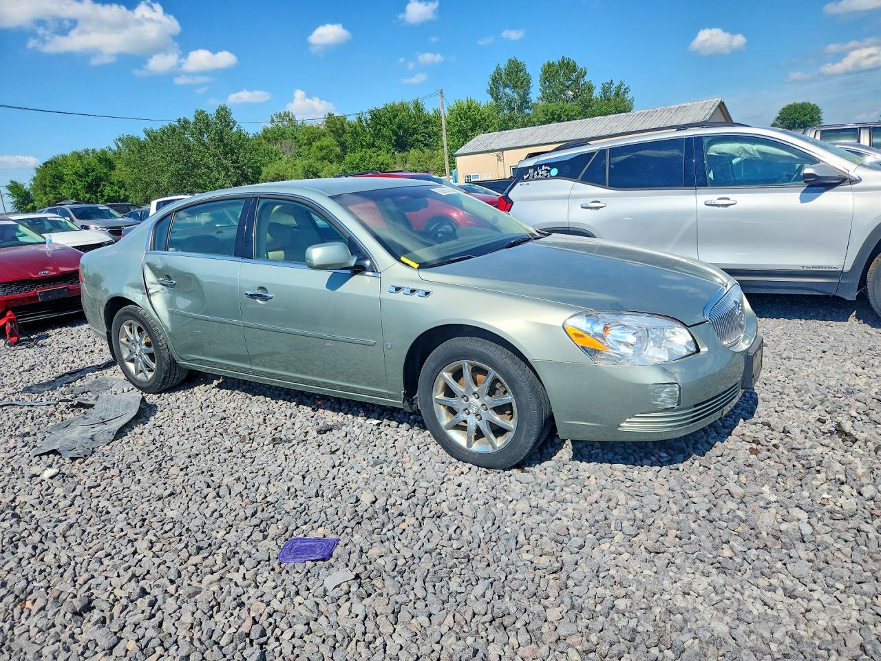 2007 Buick Lucerne Cxl Gray vin: 1G4HD57247U150719