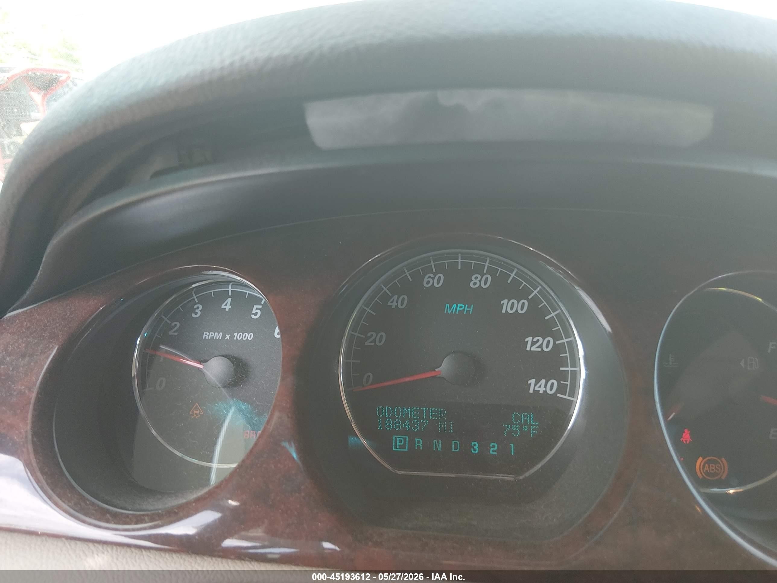 2007 Buick Lucerne Cxl Белый vin: 1G4HD57247U179380