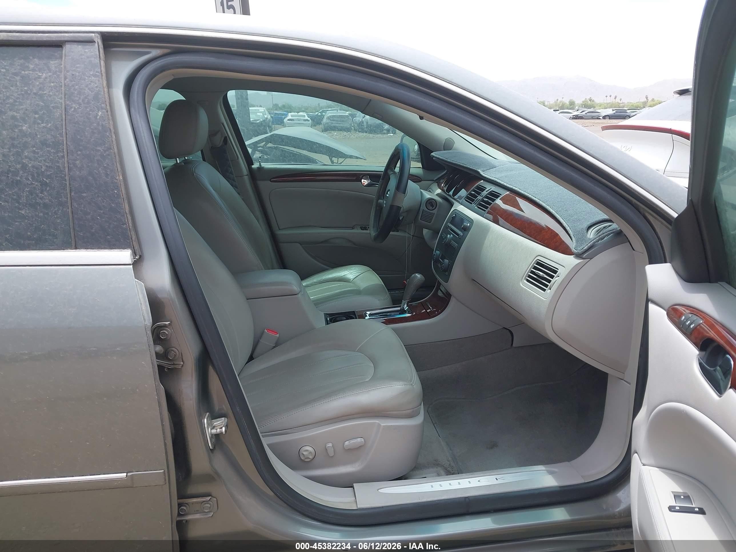 2007 Buick Lucerne Cxl Gray vin: 1G4HD57247U182876