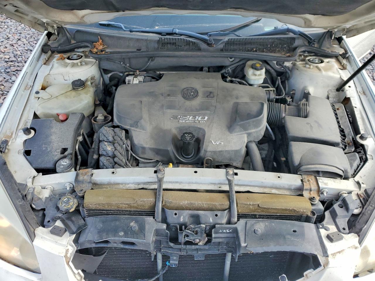 2007 Buick Lucerne Cxl White vin: 1G4HD57247U203886