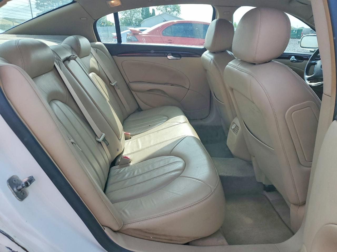 2007 Buick Lucerne Cxl White vin: 1G4HD57247U203886