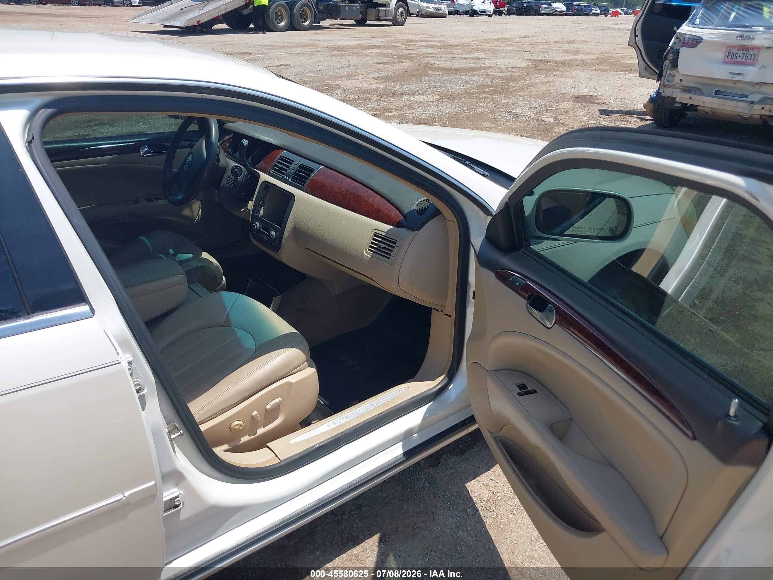 2007 Buick Lucerne Cxl Tan vin: 1G4HD57247U218856