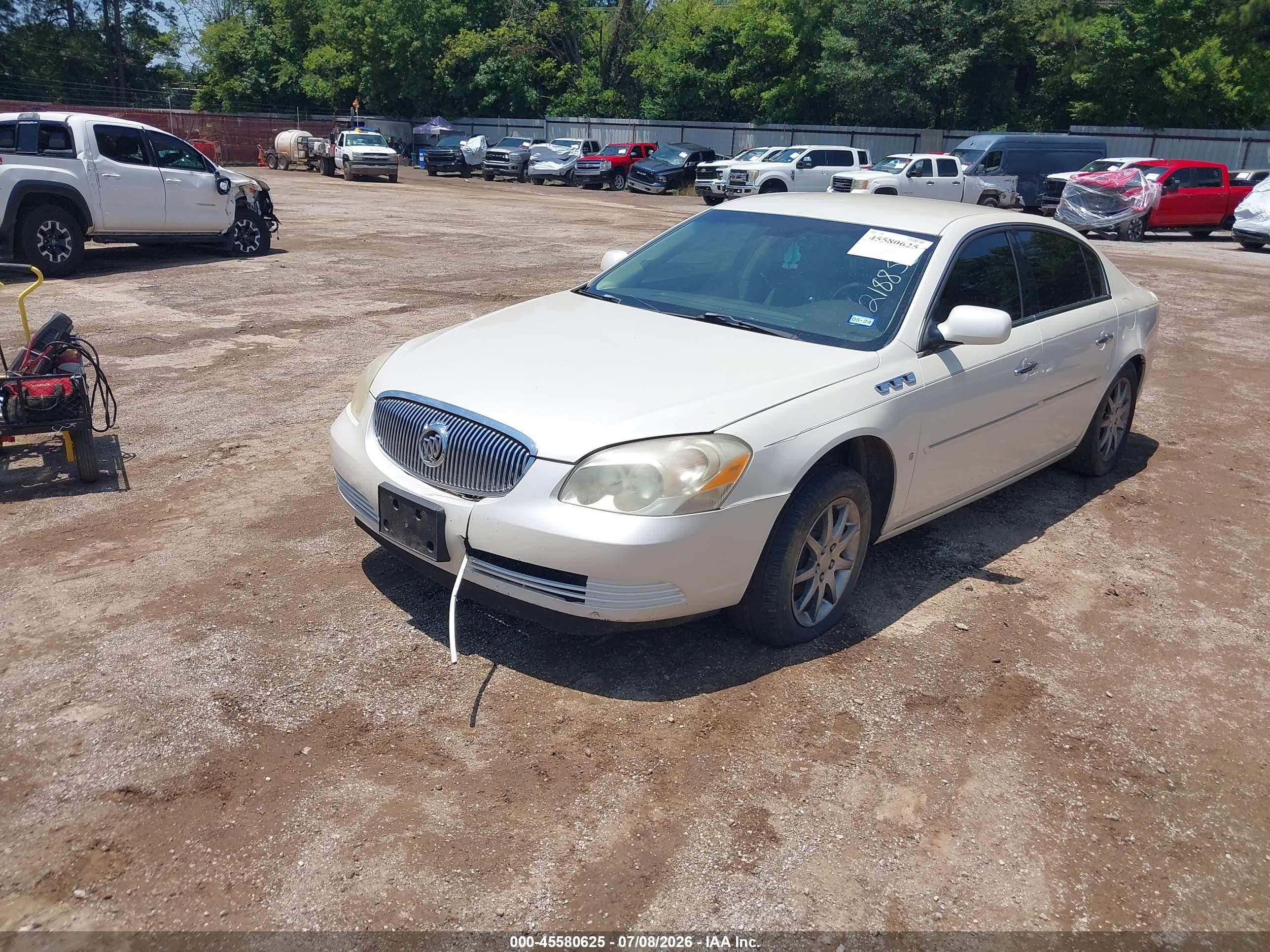 2007 Buick Lucerne Cxl Tan vin: 1G4HD57247U218856