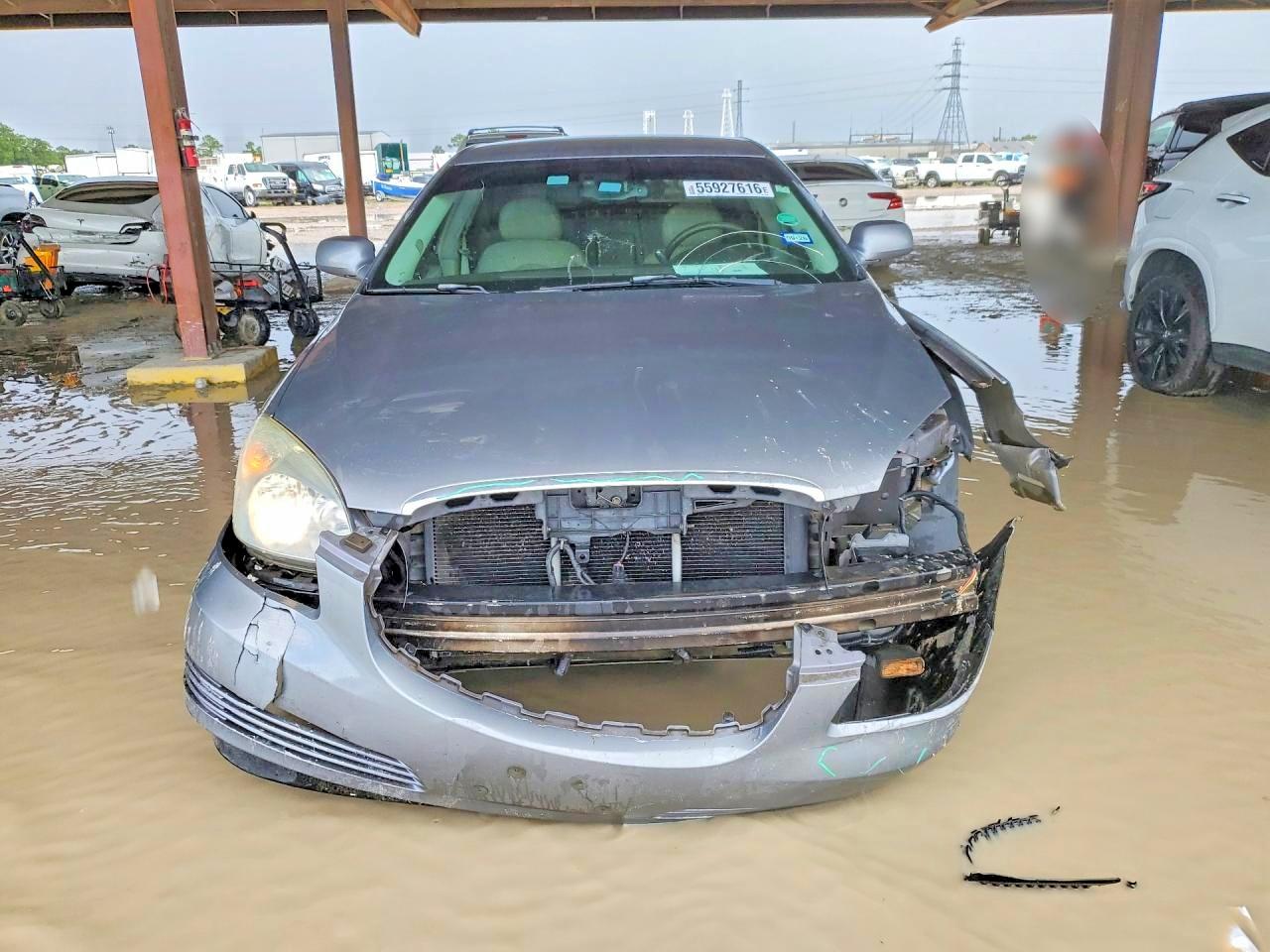 2007 Buick Lucerne Cxl Silver vin: 1G4HD57247U219330