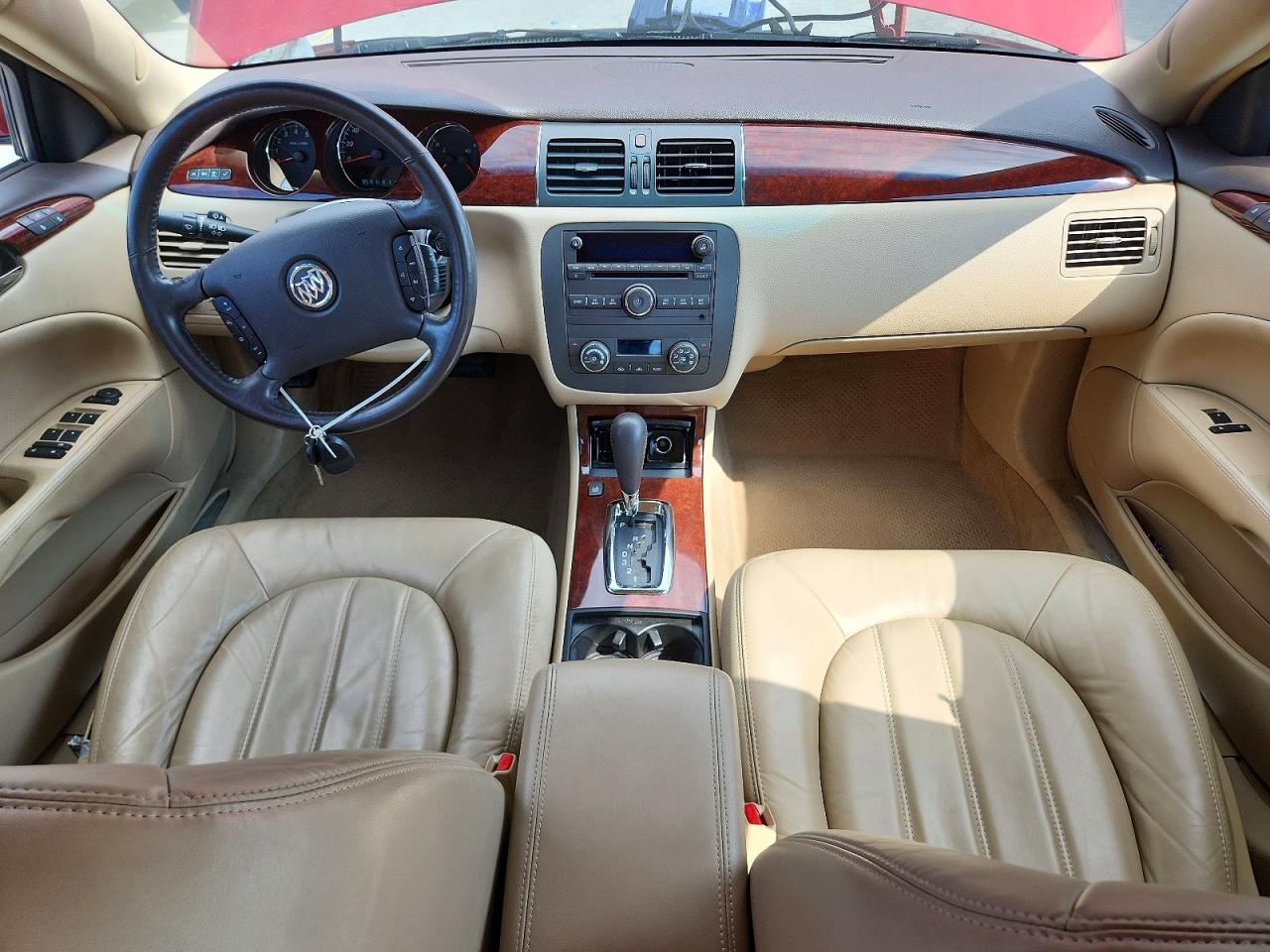 2007 Buick Lucerne Cxl Red vin: 1G4HD57247U230487