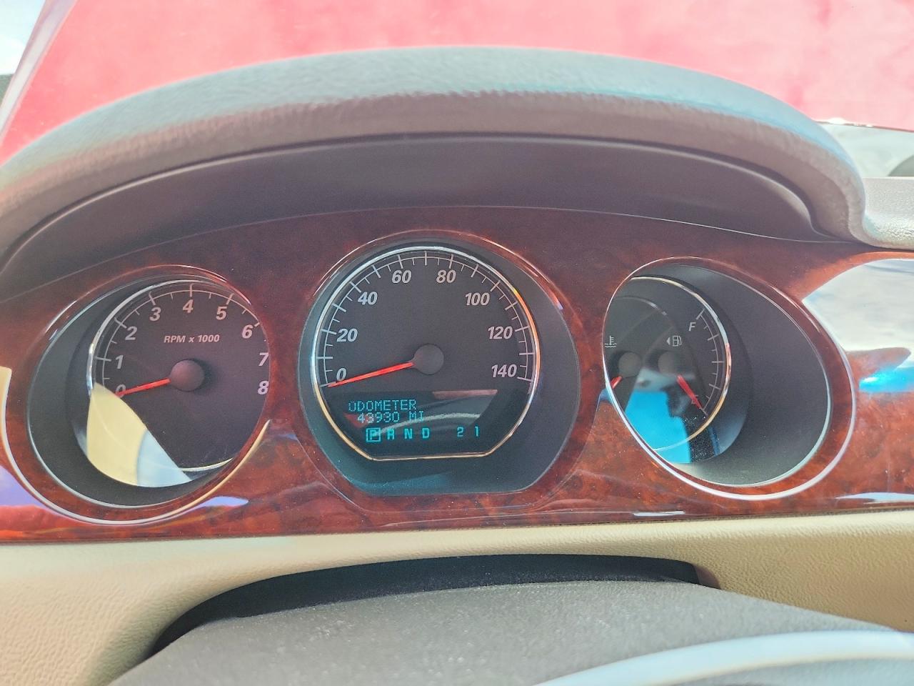 2007 Buick Lucerne Cxl Red vin: 1G4HD57247U230487
