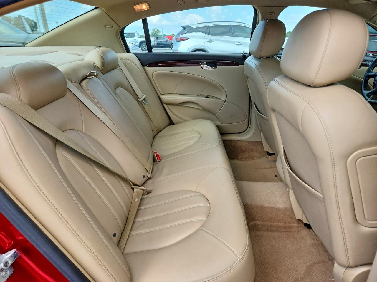 2007 Buick Lucerne Cxl Red vin: 1G4HD57247U230487