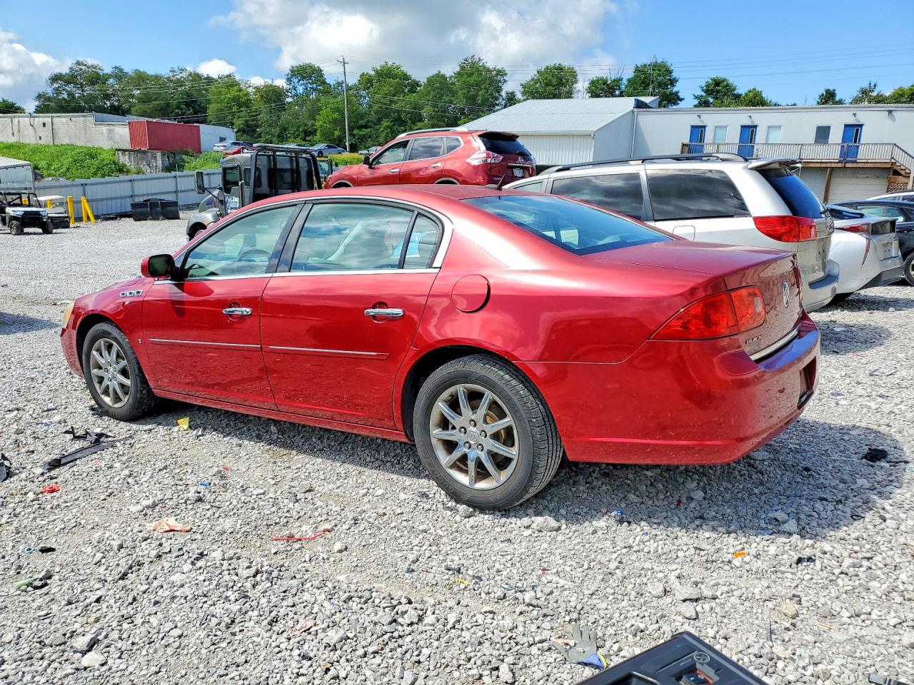 2008 Buick Lucerne Cxl Red vin: 1G4HD57248U148972