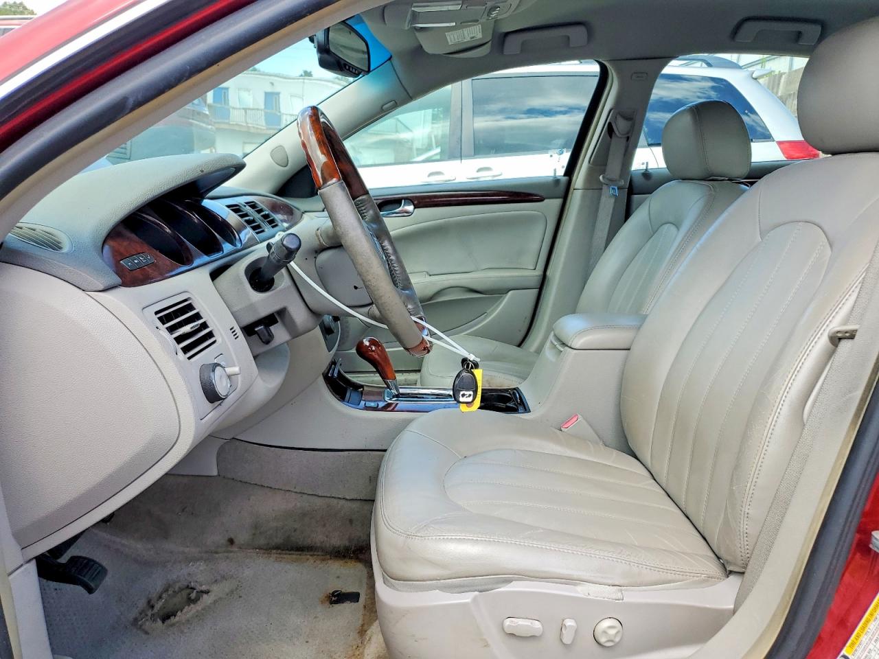 2008 Buick Lucerne Cxl Red vin: 1G4HD57248U148972