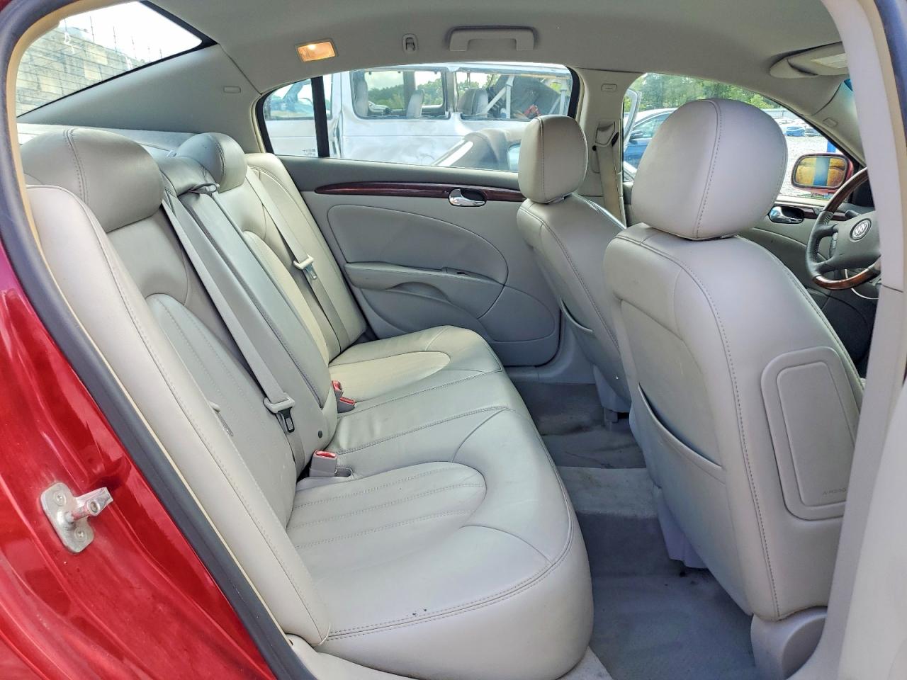 2008 Buick Lucerne Cxl Red vin: 1G4HD57248U148972