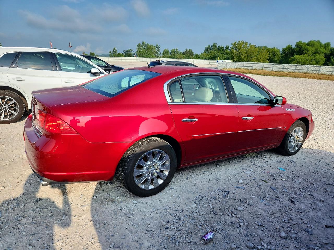 2008 Buick Lucerne Cxl Red vin: 1G4HD57248U192289