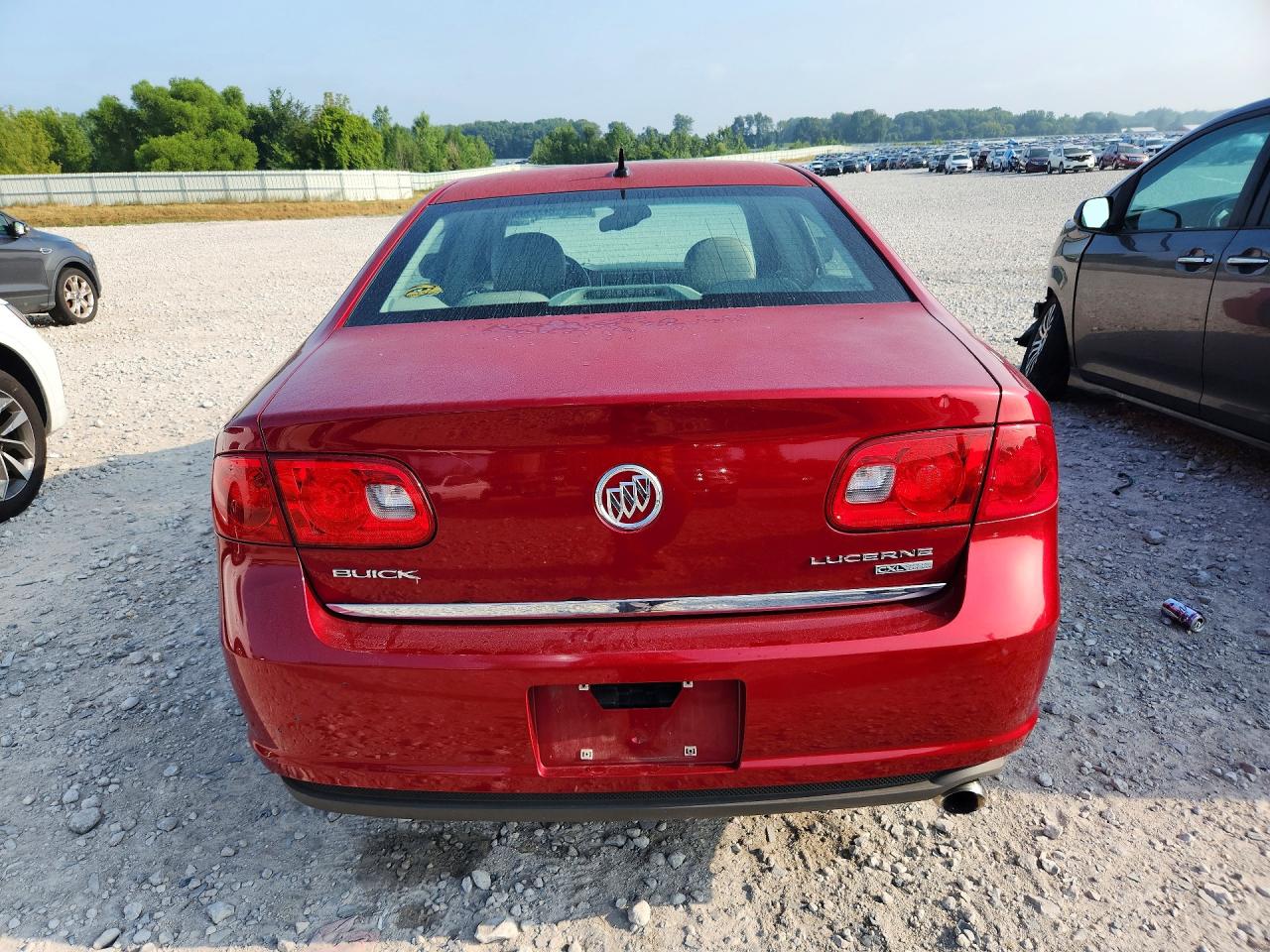 2008 Buick Lucerne Cxl Red vin: 1G4HD57248U192289
