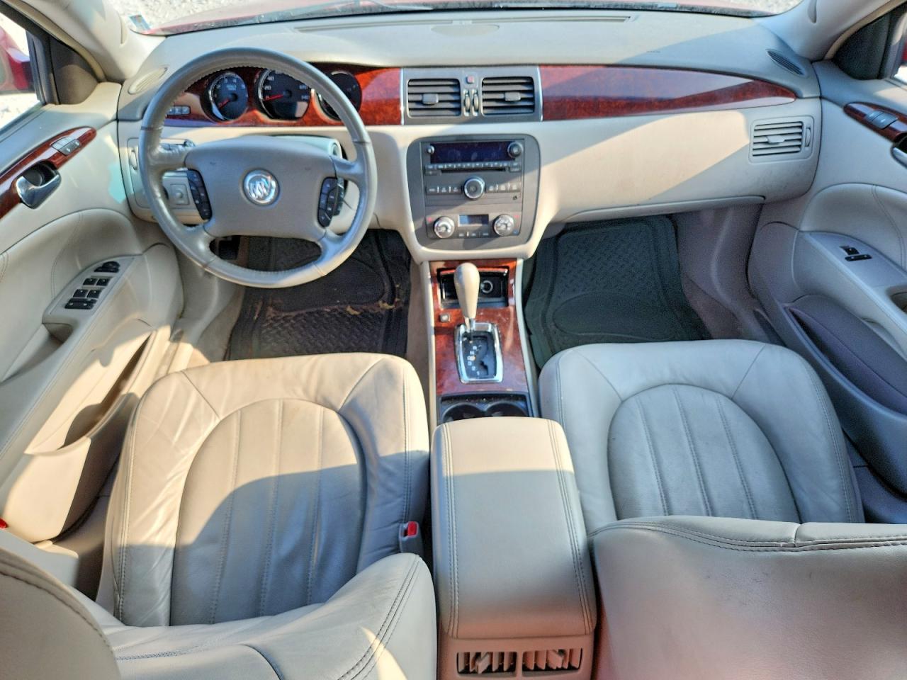 2008 Buick Lucerne Cxl Red vin: 1G4HD57248U192289