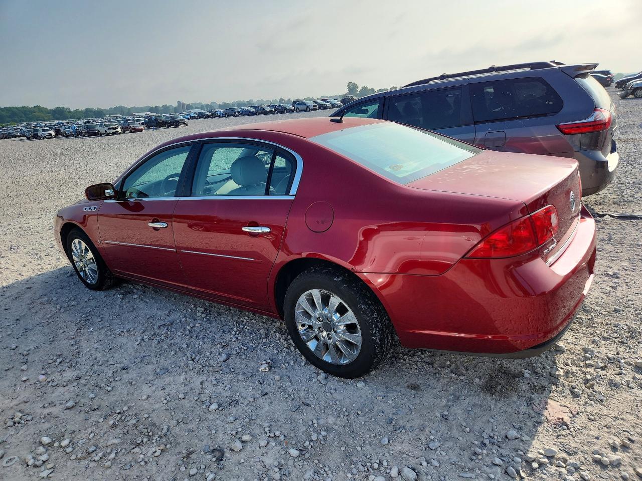 2008 Buick Lucerne Cxl Red vin: 1G4HD57248U192289