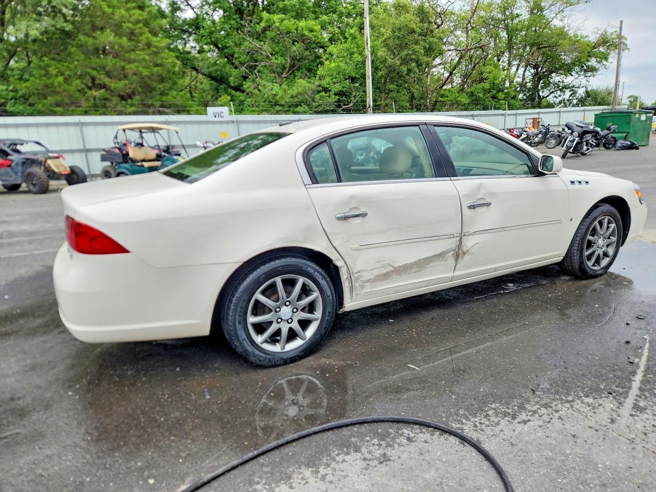 2006 Buick Lucerne Cxl White vin: 1G4HD57256U161873