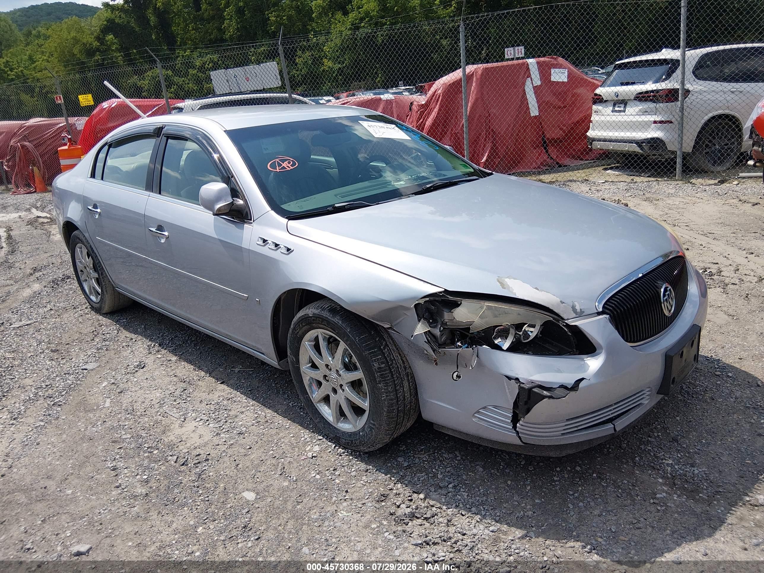 2006 Buick Lucerne Cxl Silver vin: 1G4HD57256U185140