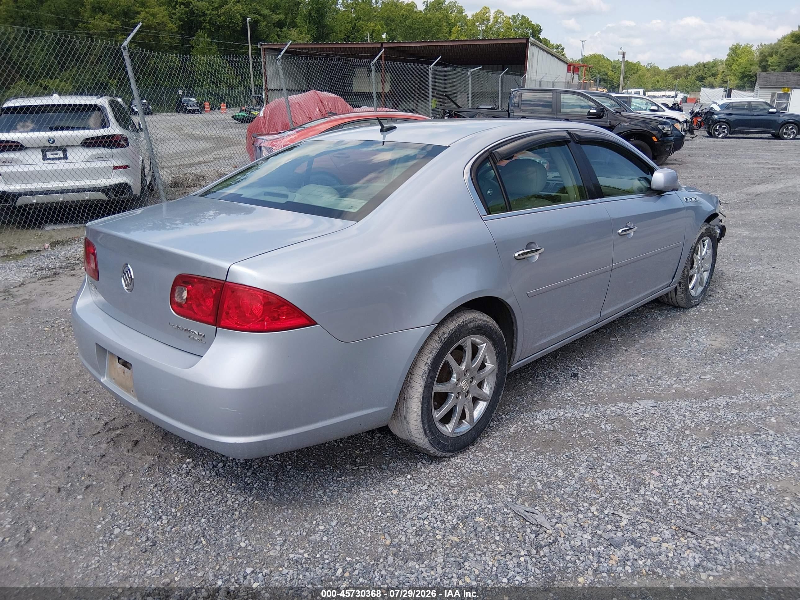 2006 Buick Lucerne Cxl Silver vin: 1G4HD57256U185140