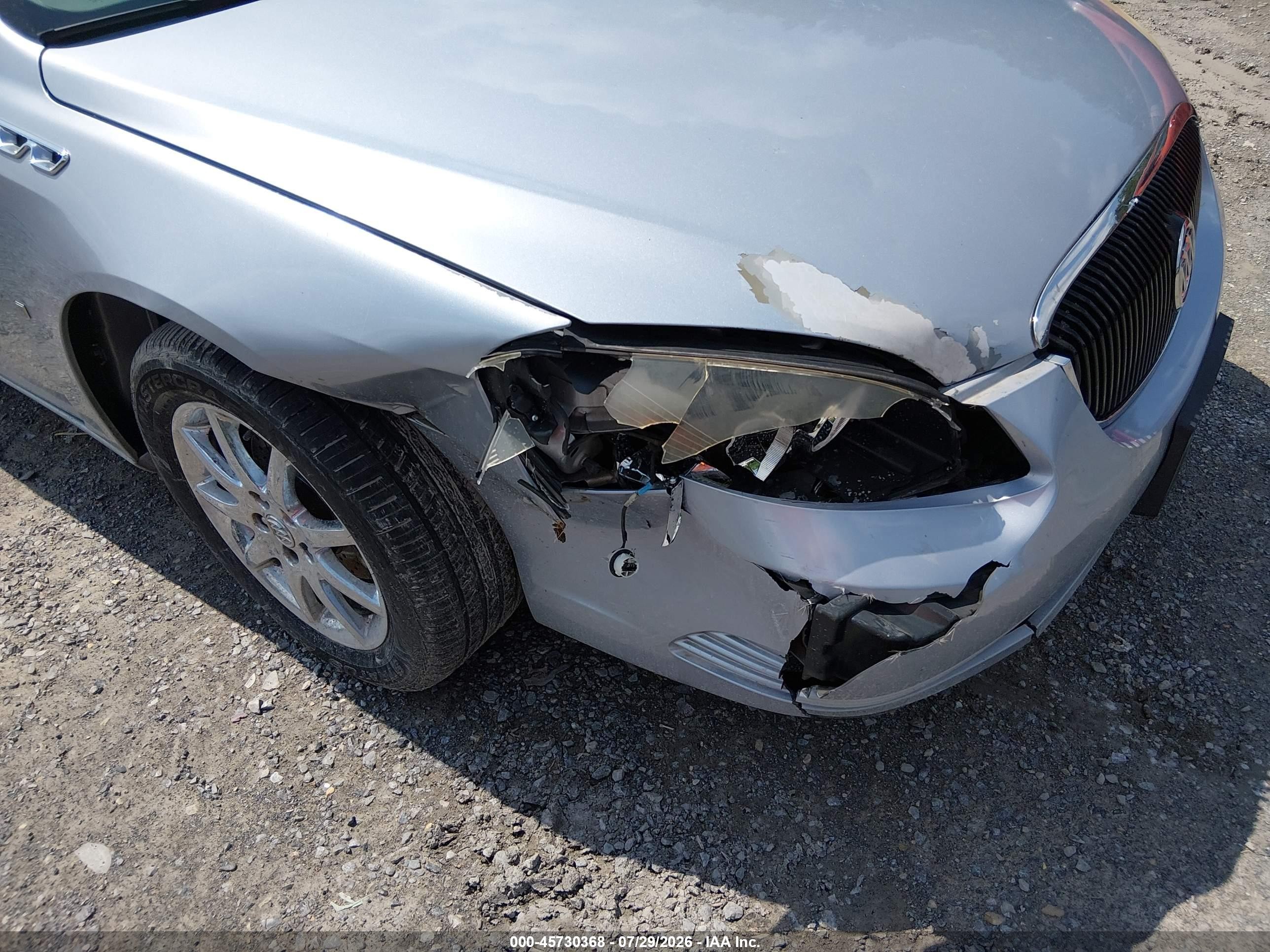 2006 Buick Lucerne Cxl Silver vin: 1G4HD57256U185140