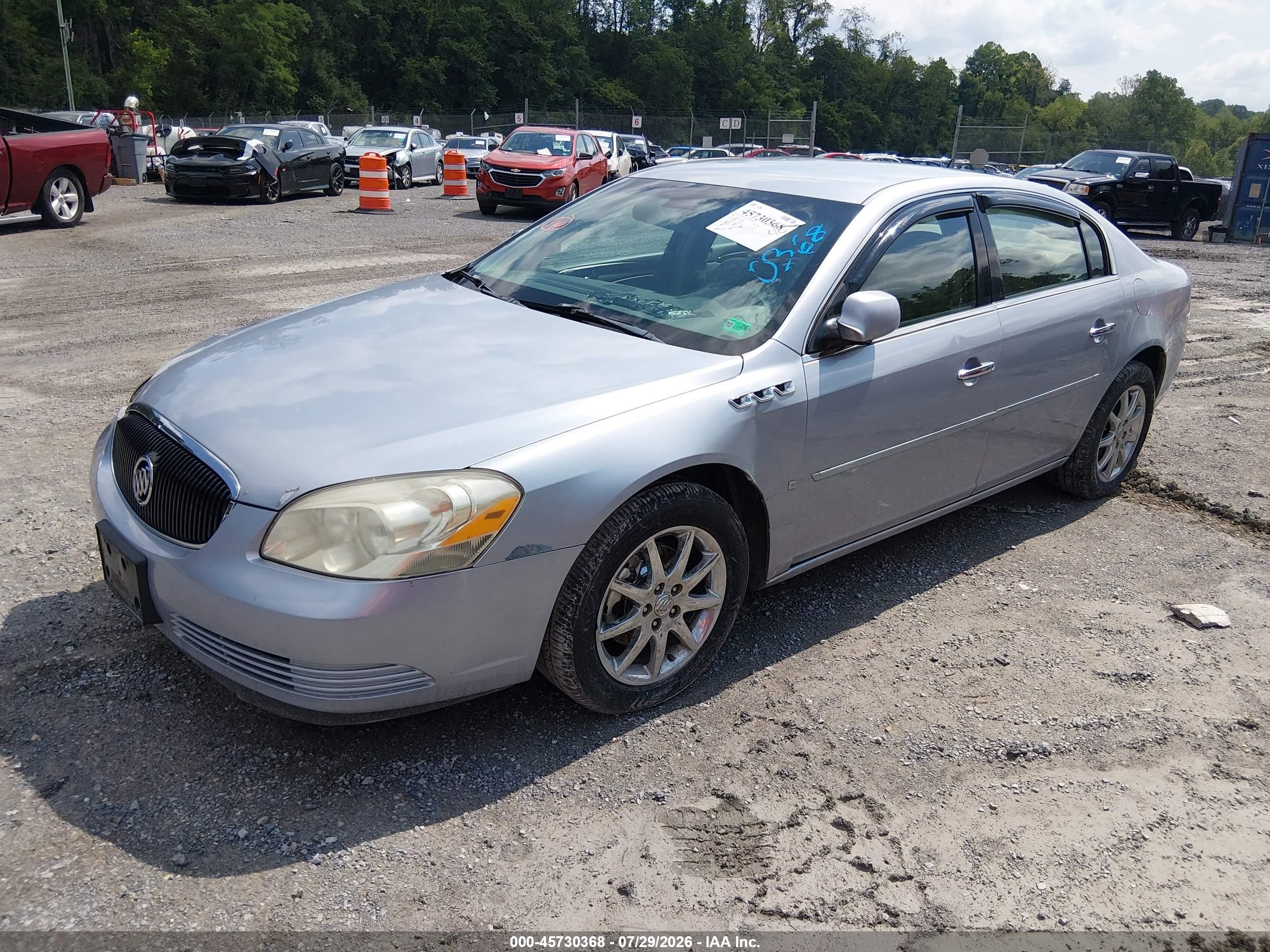 2006 Buick Lucerne Cxl Silver vin: 1G4HD57256U185140