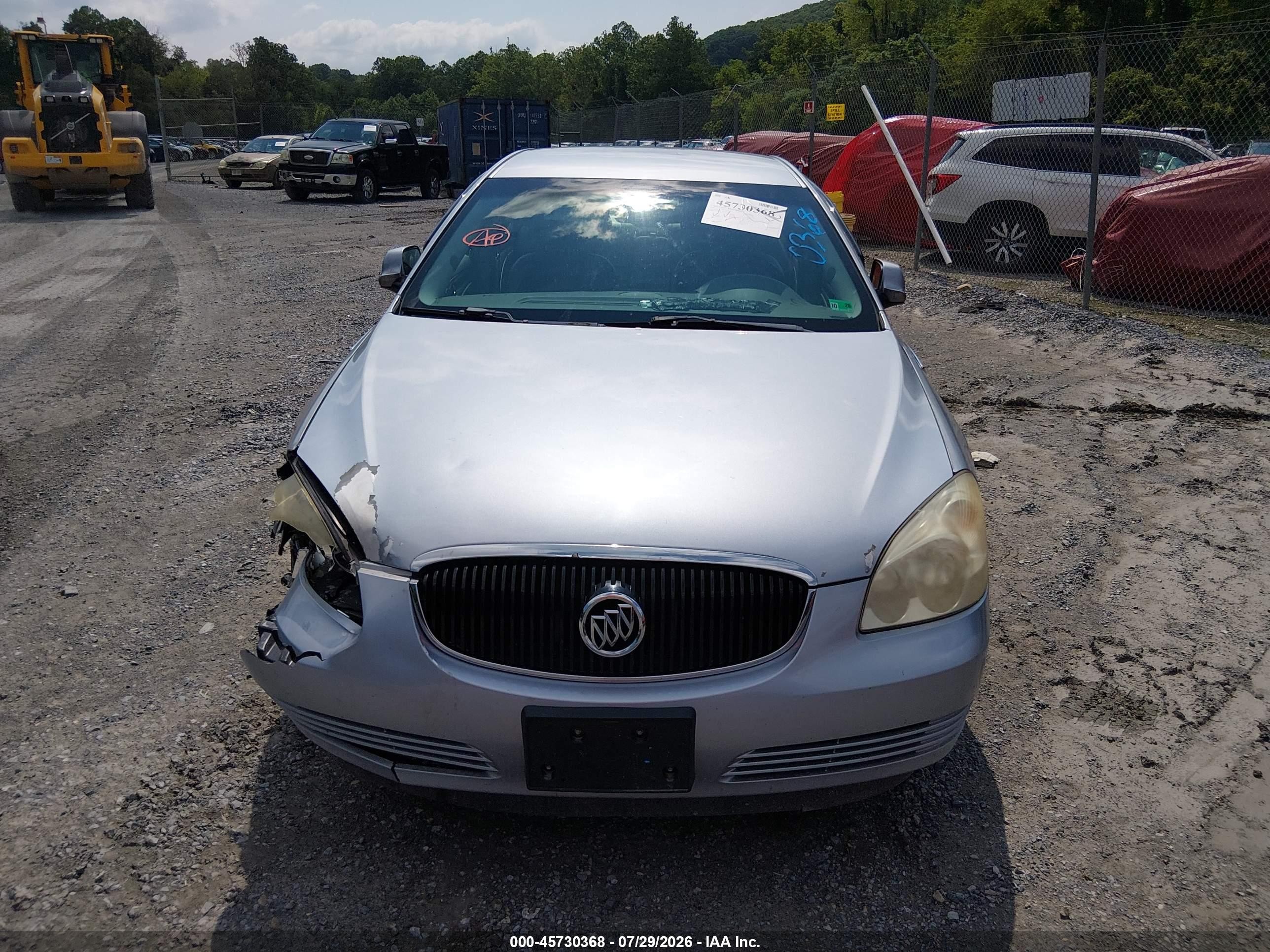 2006 Buick Lucerne Cxl Silver vin: 1G4HD57256U185140