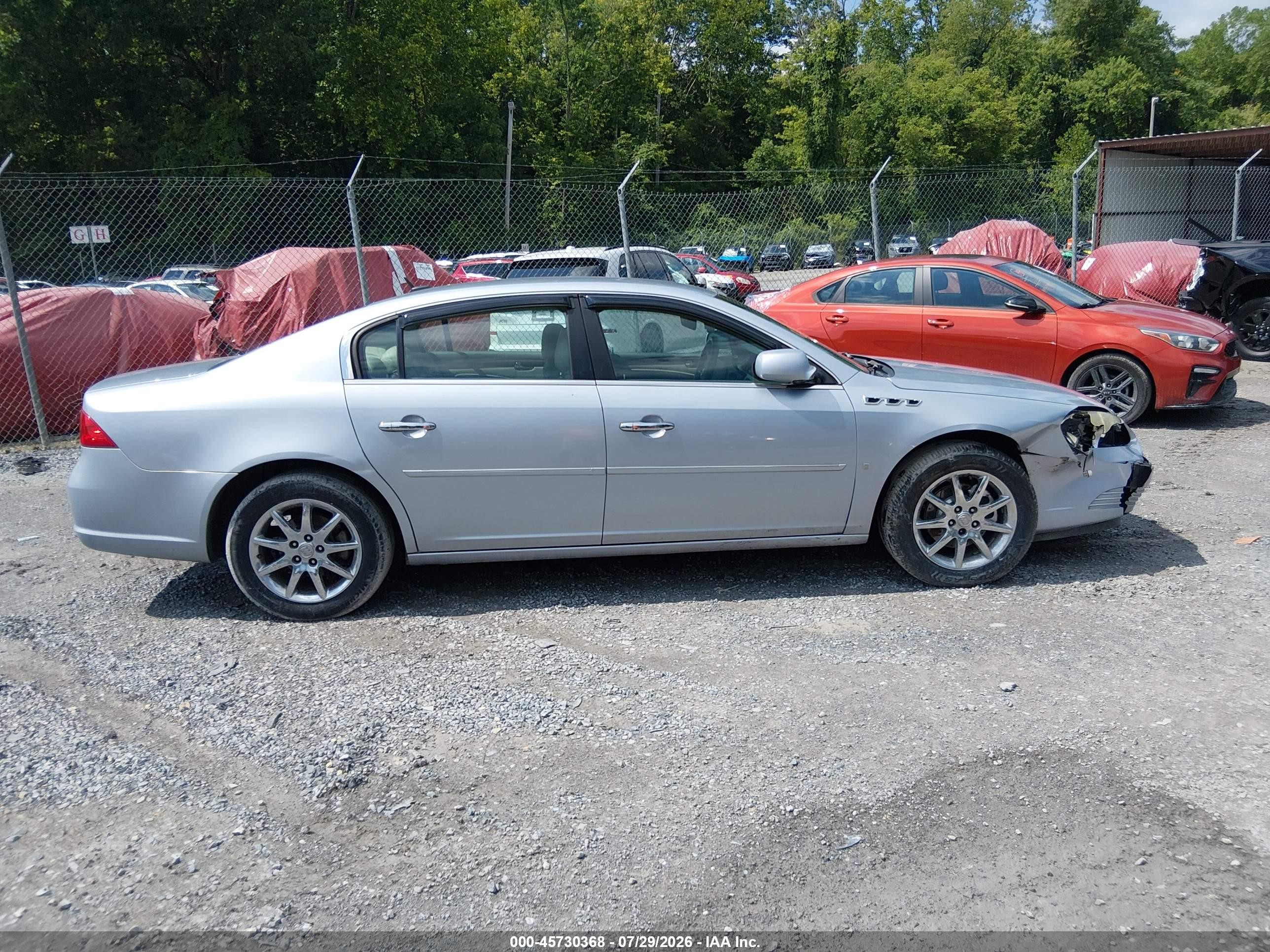 2006 Buick Lucerne Cxl Silver vin: 1G4HD57256U185140