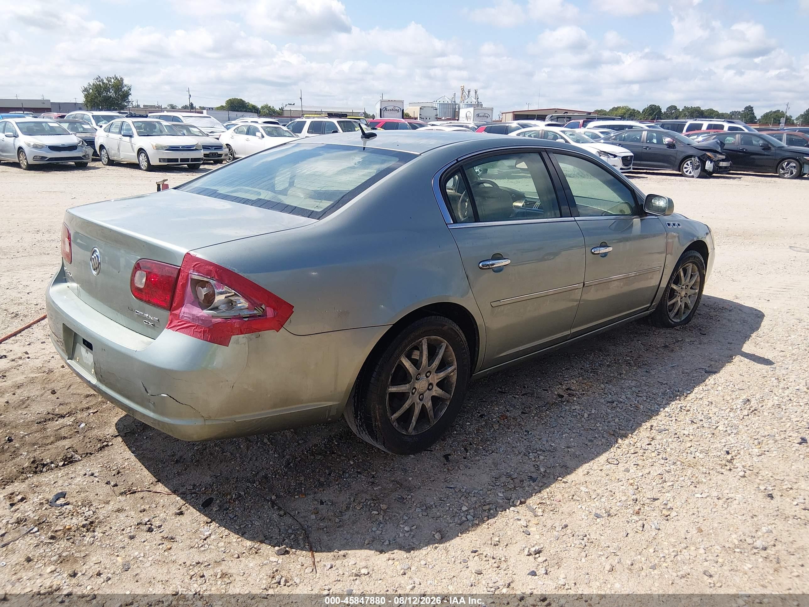 2006 Buick Lucerne Cxl Green vin: 1G4HD57256U226933