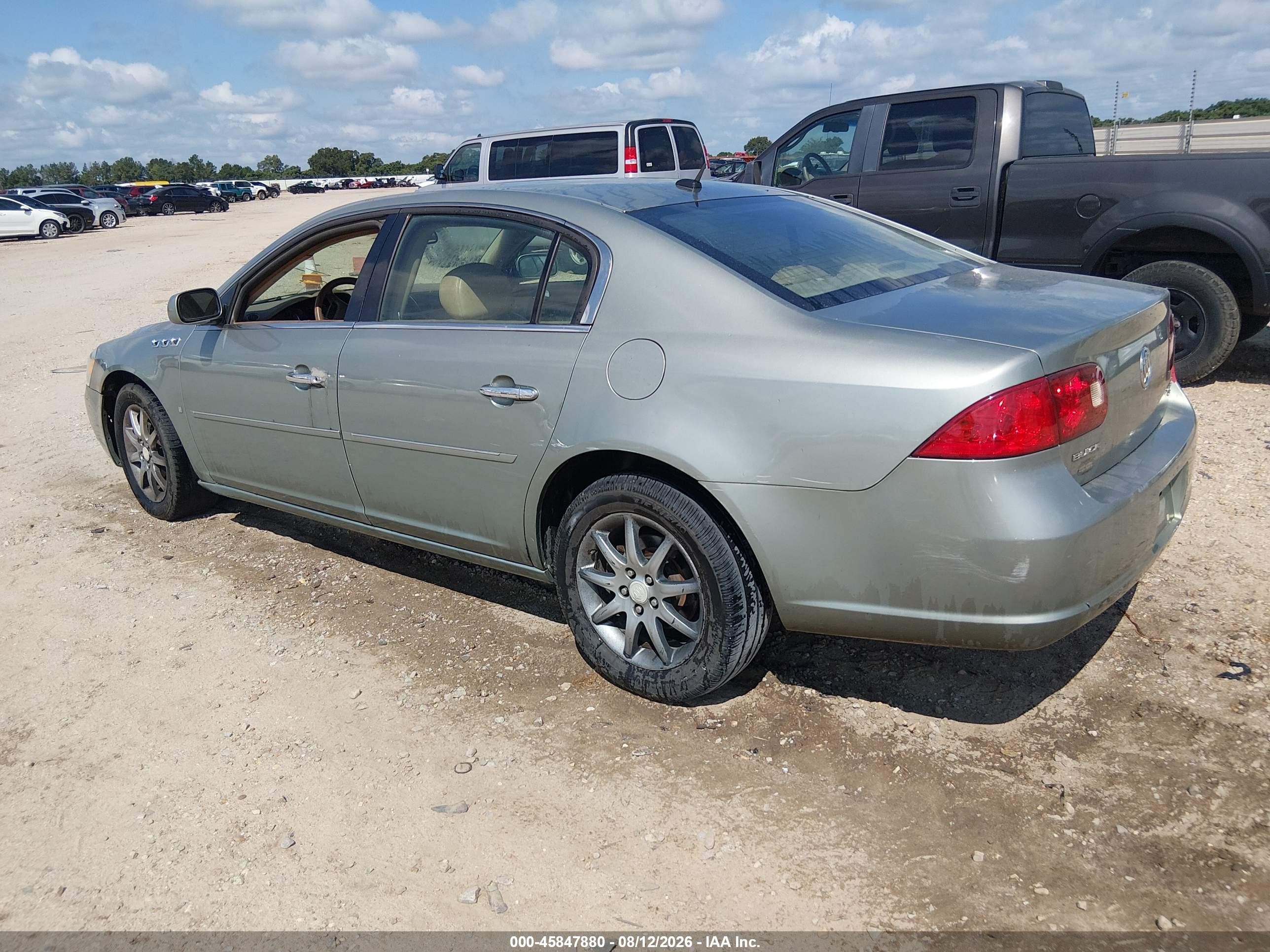 2006 Buick Lucerne Cxl Green vin: 1G4HD57256U226933