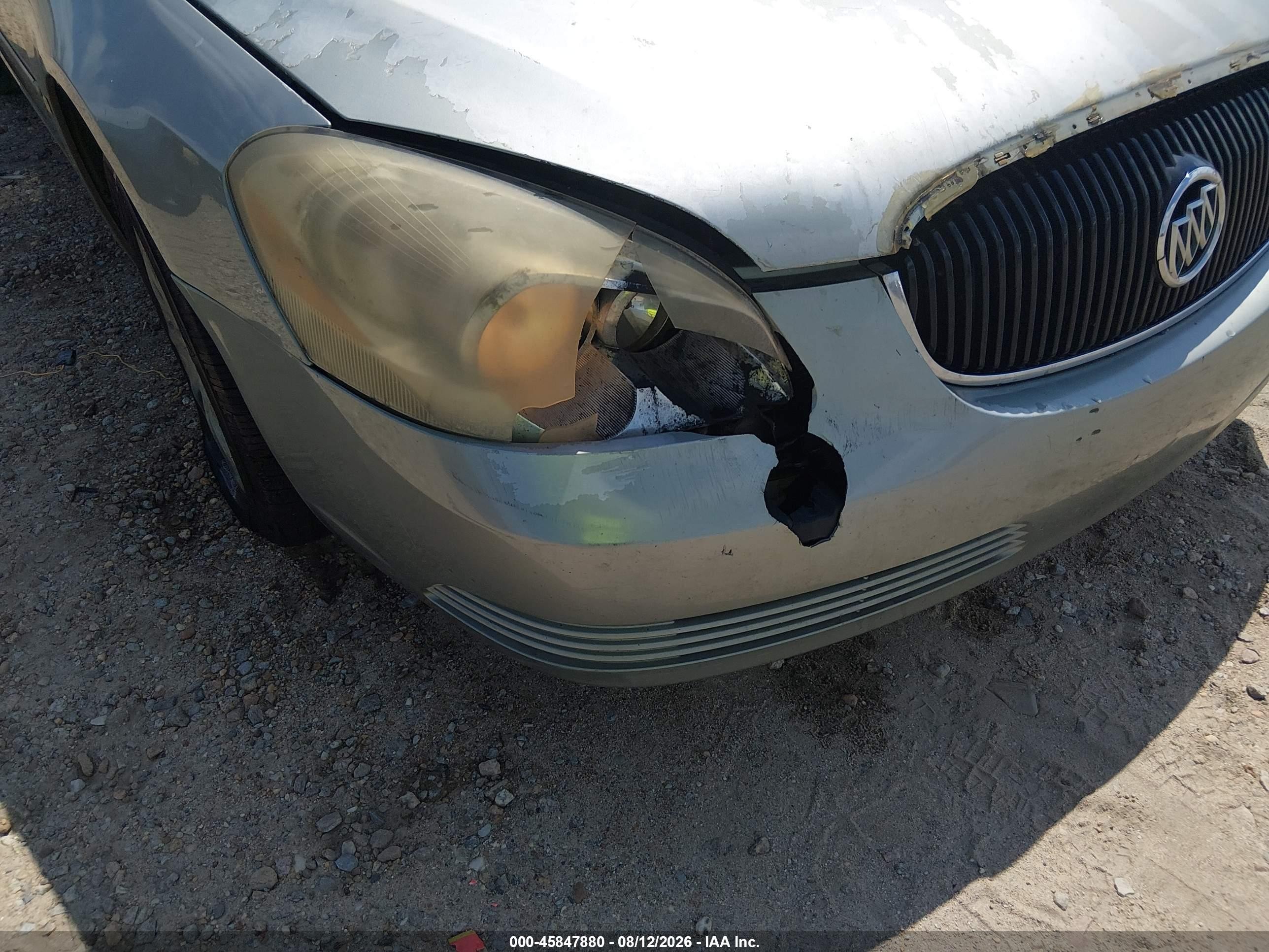 2006 Buick Lucerne Cxl Green vin: 1G4HD57256U226933