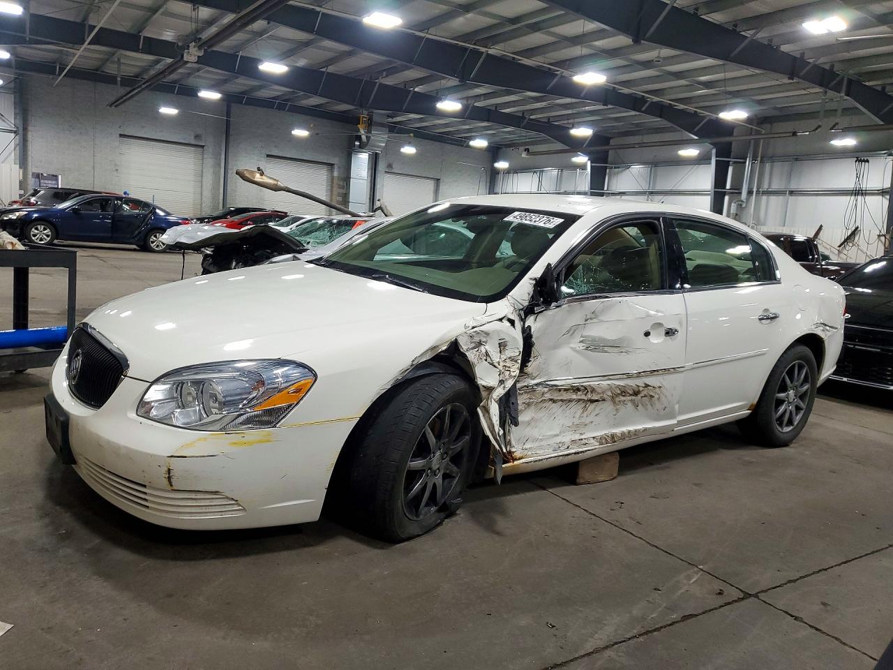 2006 Buick Lucerne Cxl White vin: 1G4HD57256U231632