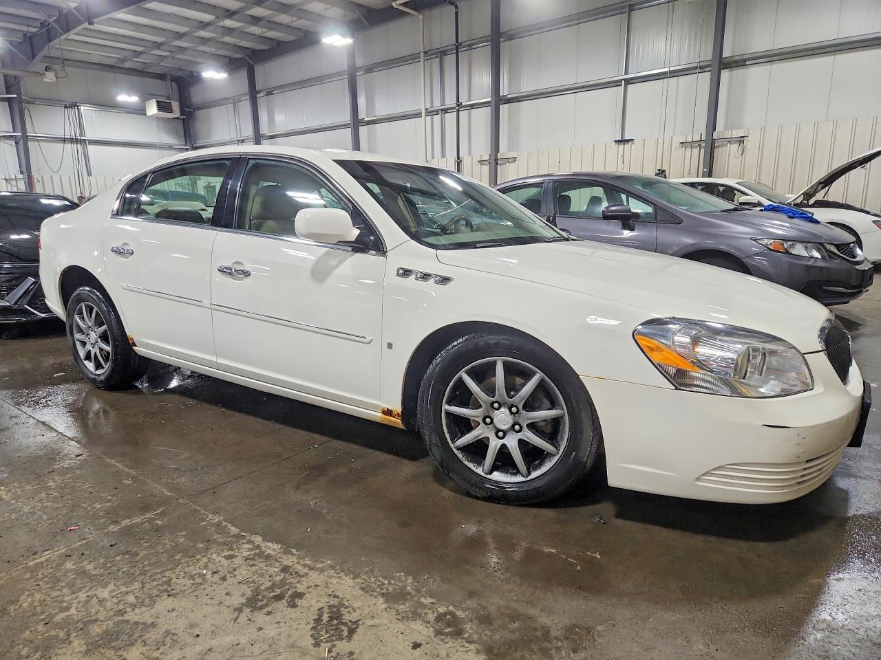 2006 Buick Lucerne Cxl White vin: 1G4HD57256U231632