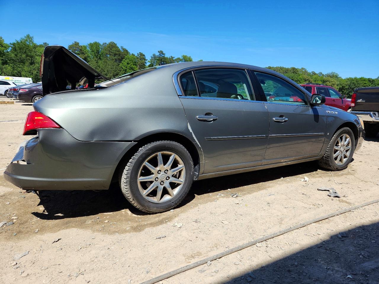 2007 Buick Lucerne Cxl Серый vin: 1G4HD57257U175466