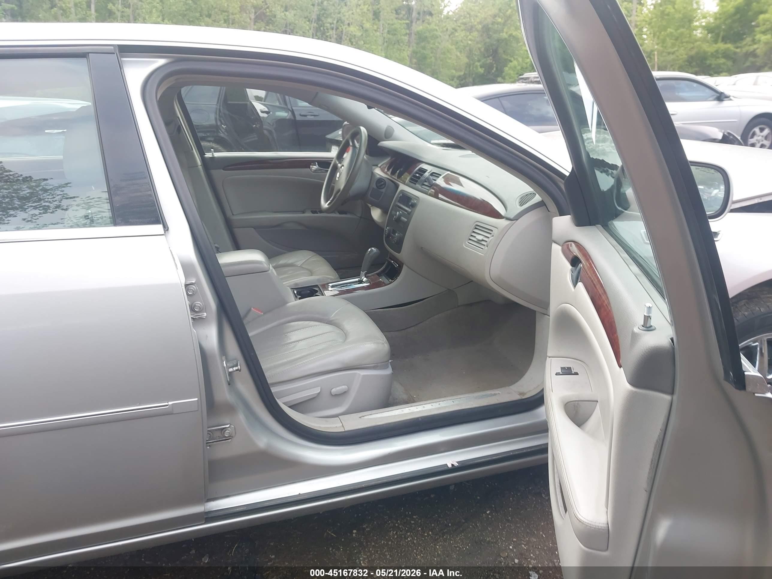 2007 Buick Lucerne Cxl Gray vin: 1G4HD57257U197063