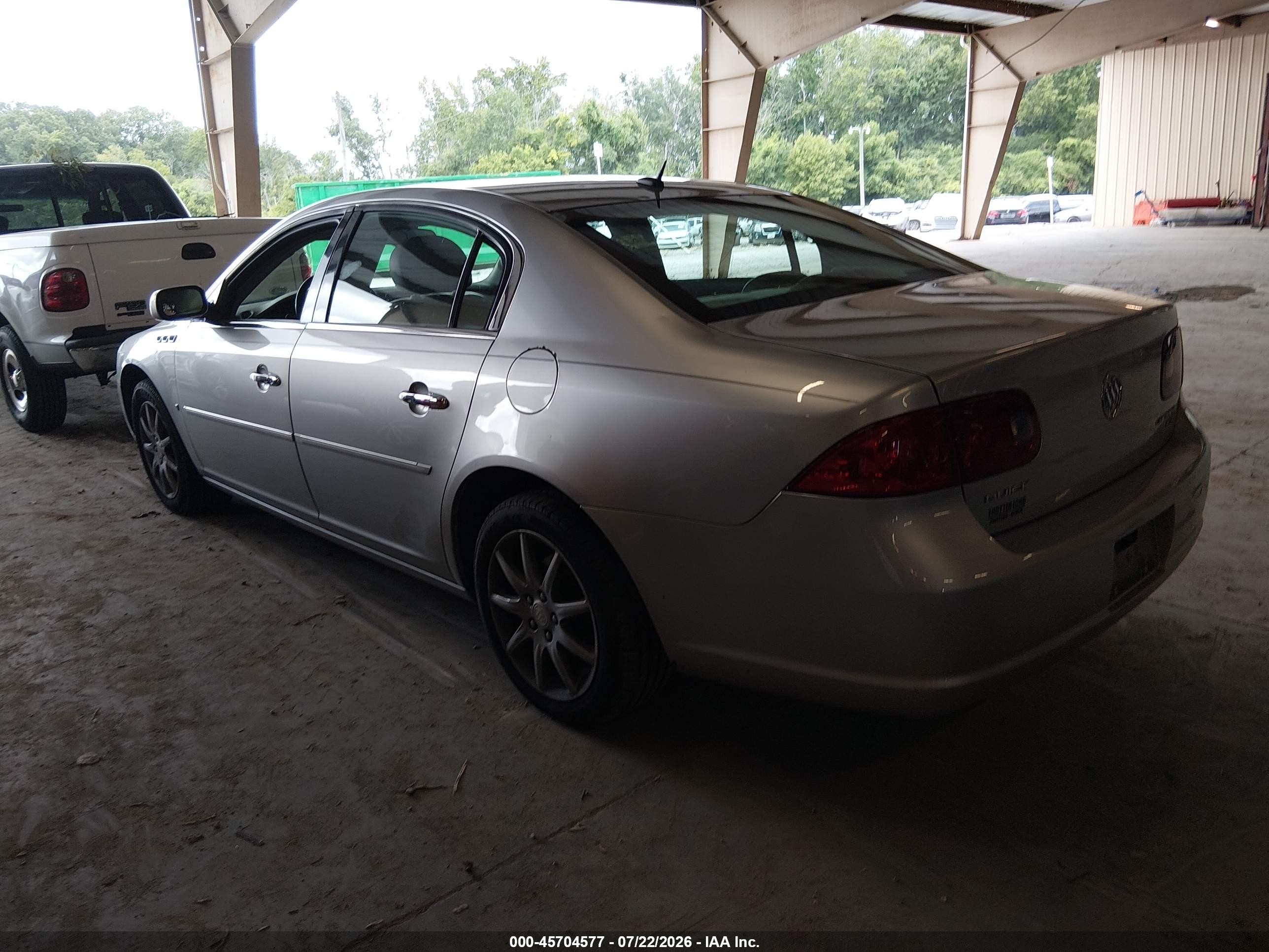 2007 Buick Lucerne Cxl Silver vin: 1G4HD57257U209356