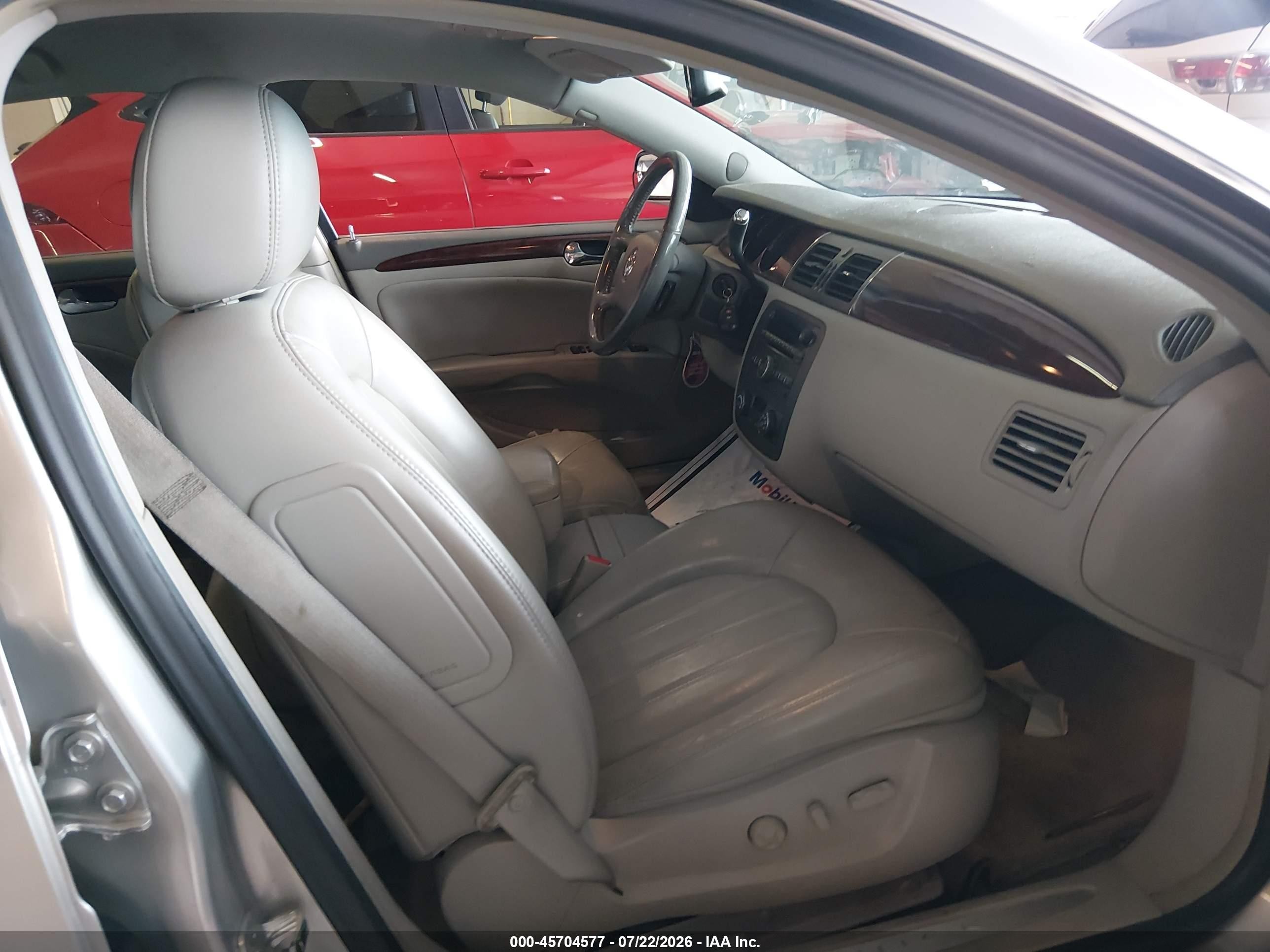 2007 Buick Lucerne Cxl Silver vin: 1G4HD57257U209356