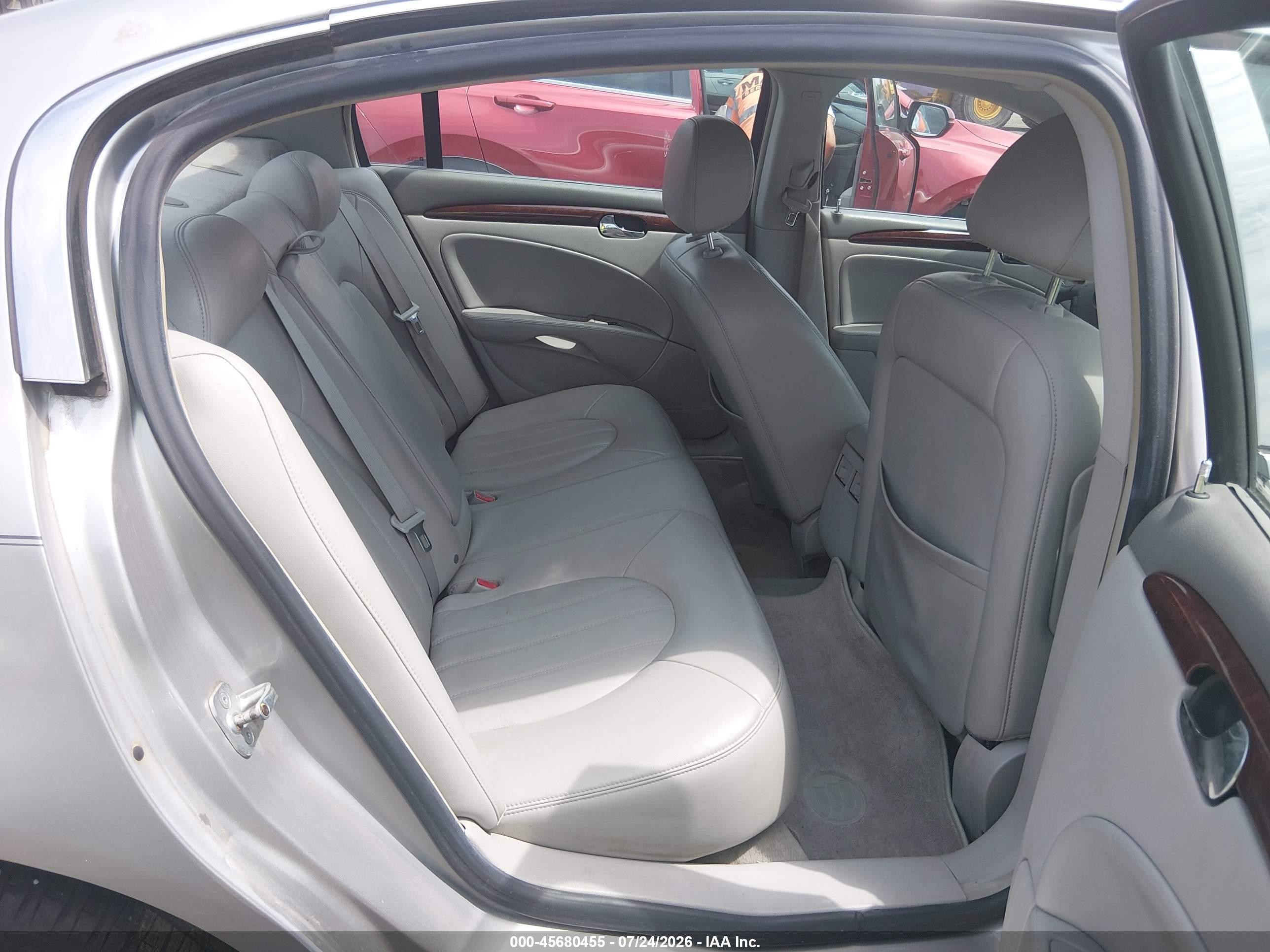 2007 Buick Lucerne Cxl Silver vin: 1G4HD57257U224908
