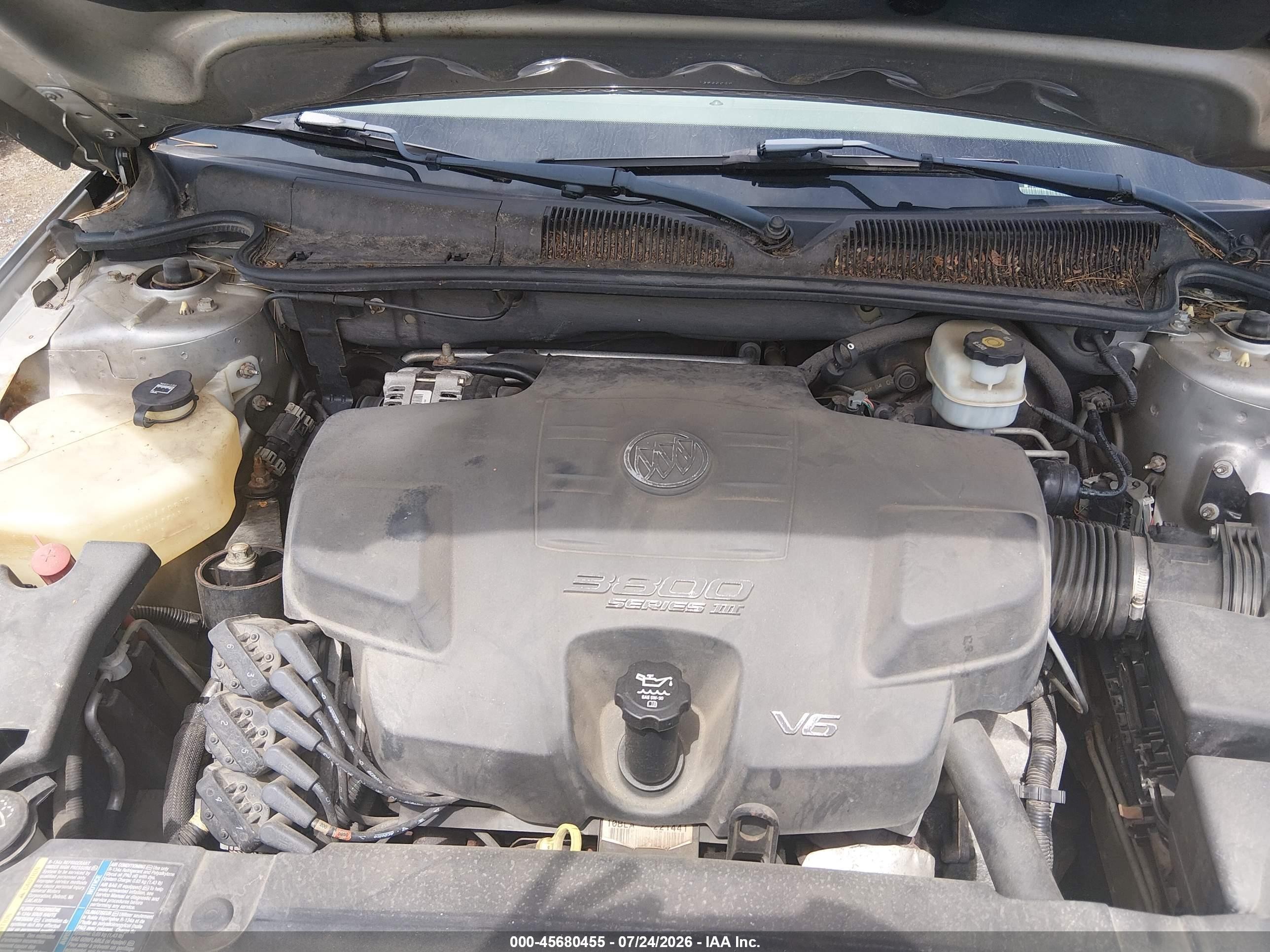 2007 Buick Lucerne Cxl Silver vin: 1G4HD57257U224908
