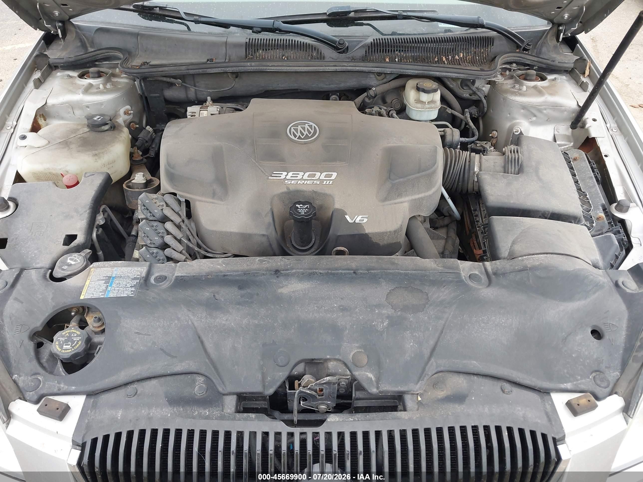 2007 Buick Lucerne Cxl Silver vin: 1G4HD57257U225122